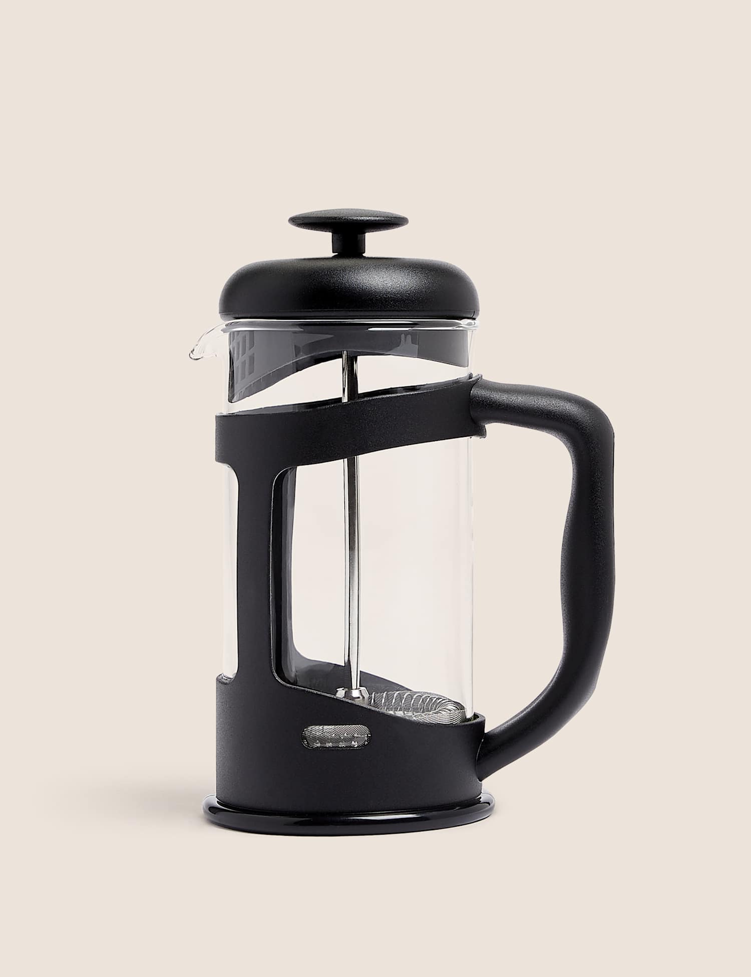 Image of M&S Vienna 3 Cup Cafetiere Black