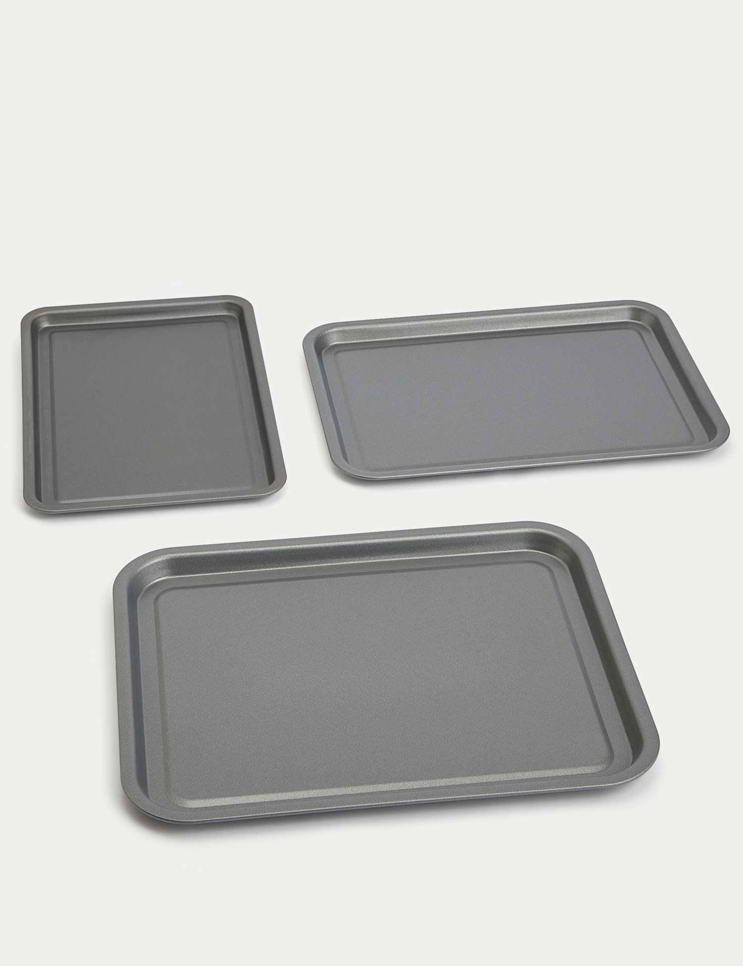 Image of M&S 3 Piece Carbon Steel Oven&hellip;