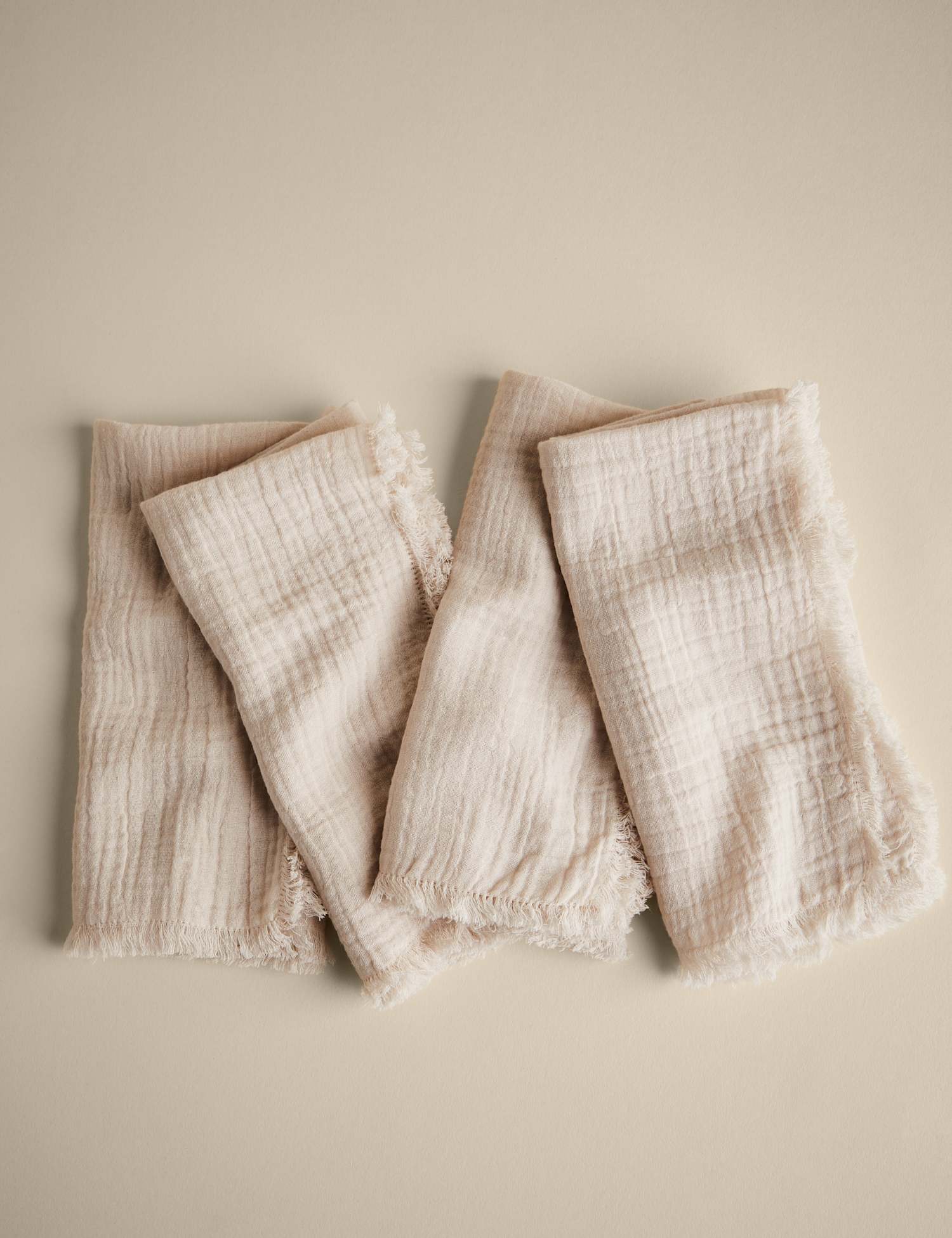 Image of M&S Set of 4 Frayed Edge&hellip;