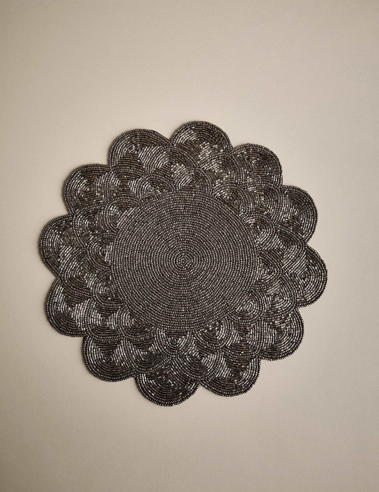 Image of M&S Set of 2 Beaded Scallop&hellip;