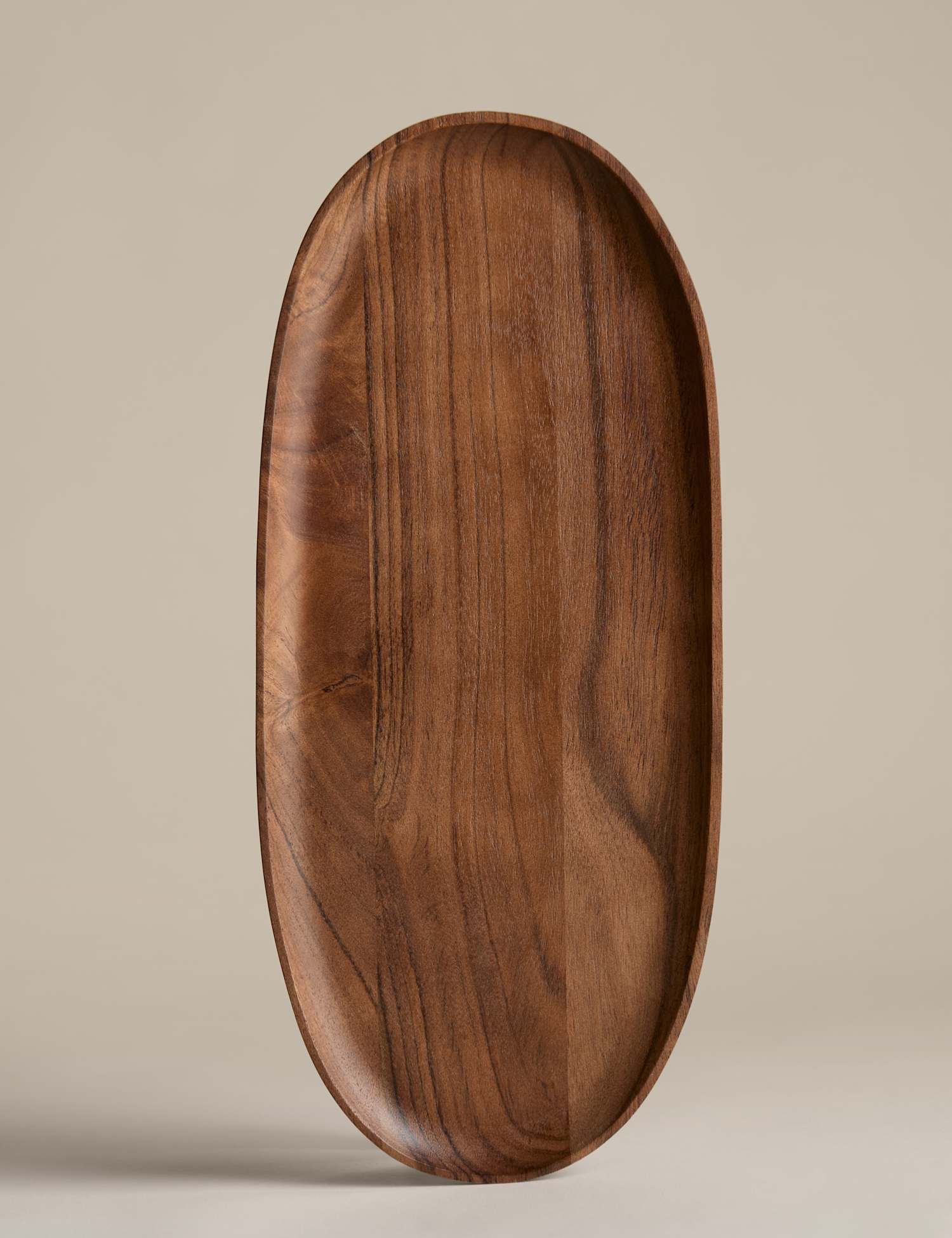 Image of M&S Medium Wooden Oblong Platter Natural