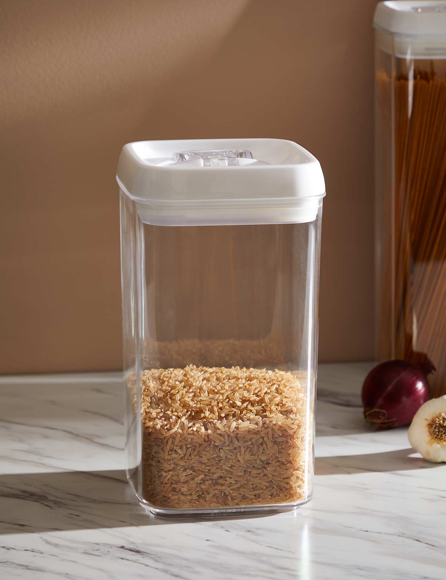 Image of M&S 2.4L Rectangular Flip-Tight Food Storage&hellip;