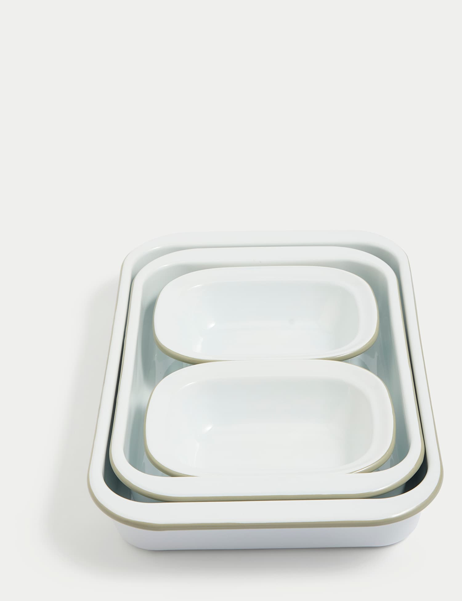 Image of M&S 4 Piece Enamel Stacking Oven&hellip;