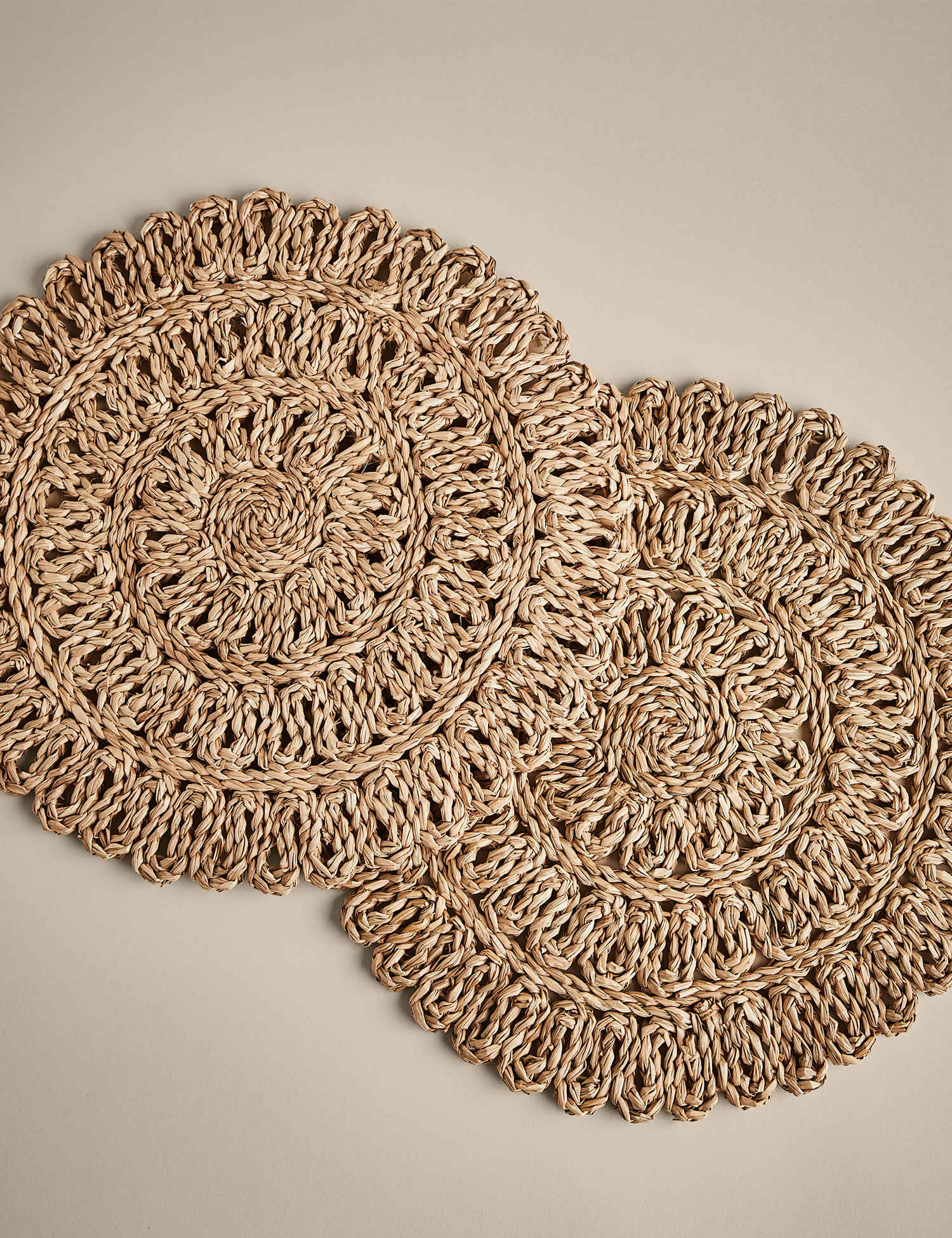Image of M&S Set of 2 Floral Rattan&hellip;