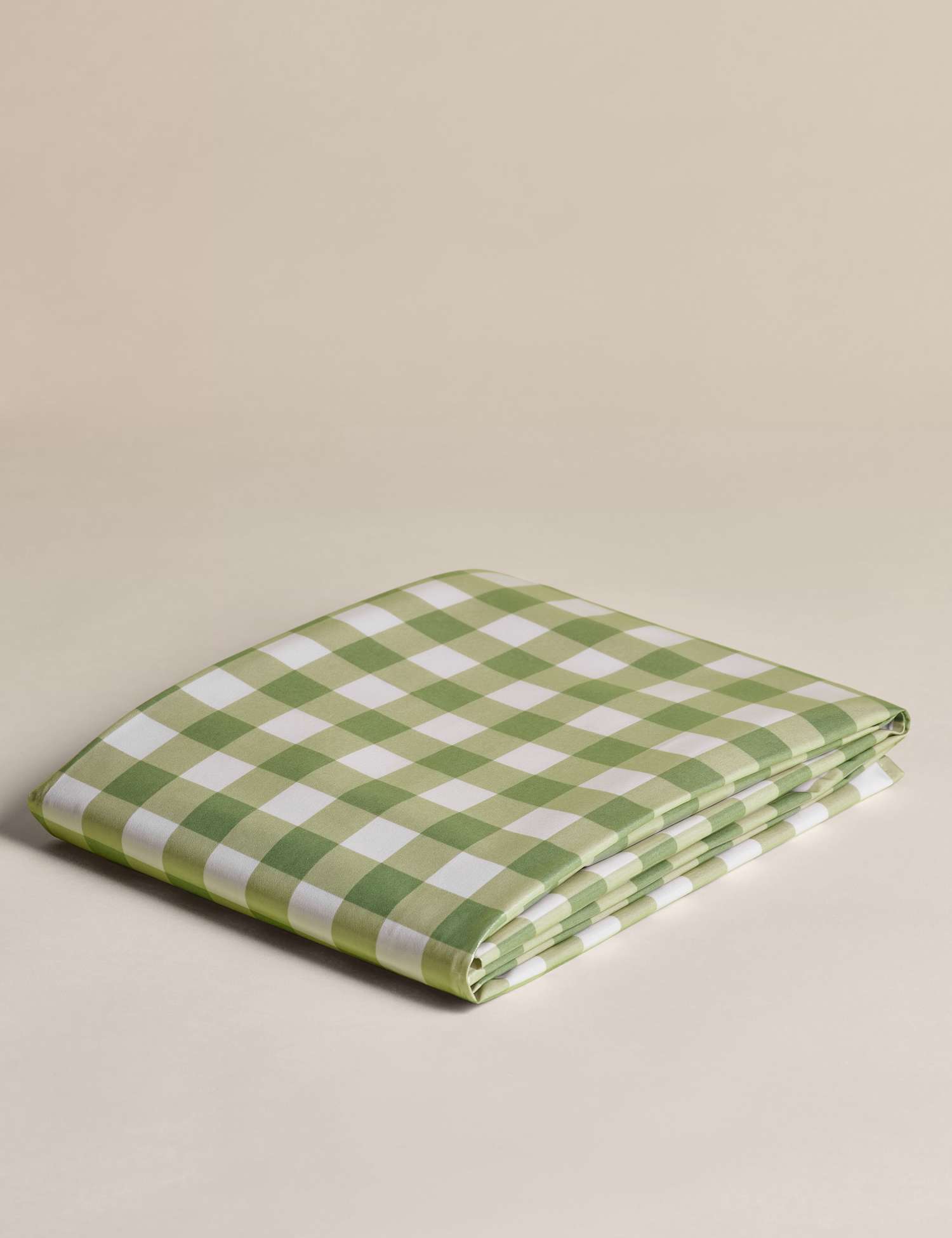 Image of M&S Gingham Wipe Clean Tablecloth Green&hellip;