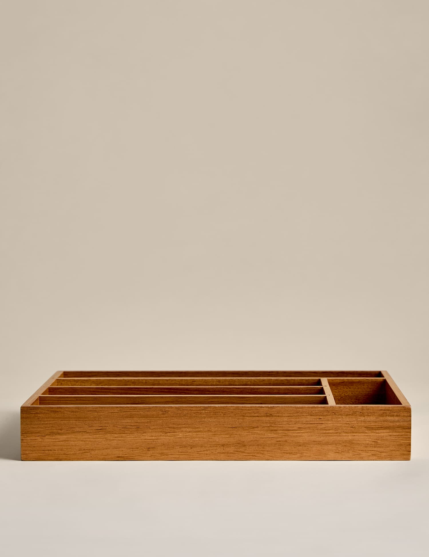 Image of M&S Wooden Drawer Organiser Natural