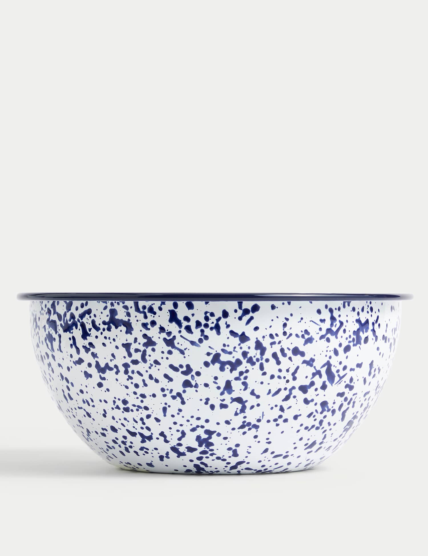 Image of M&S Enamel 20cm Mixing Bowl Blue&hellip;