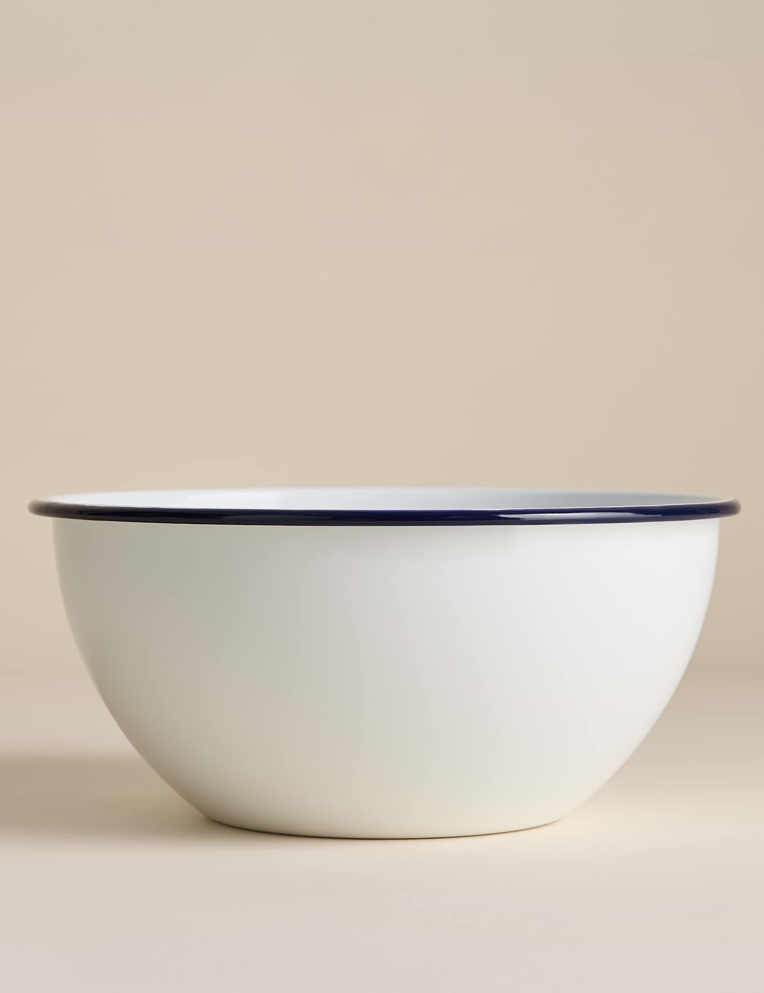 Image of M&S Enamel 24cm Large Mixing Bowl&hellip;