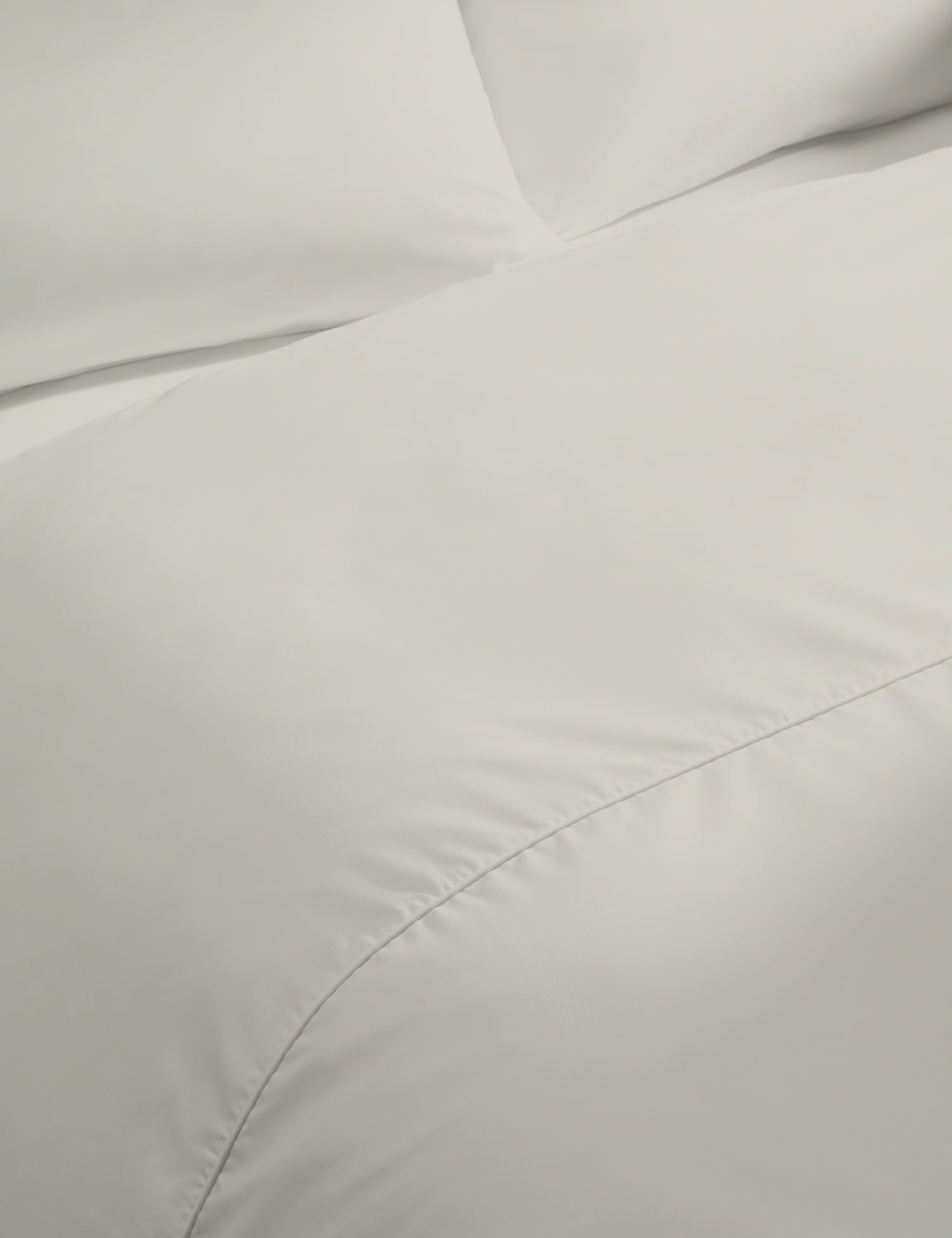M&S Egyptian Cotton 230 Thread Count Crisp Duvet Cover Silver Grey