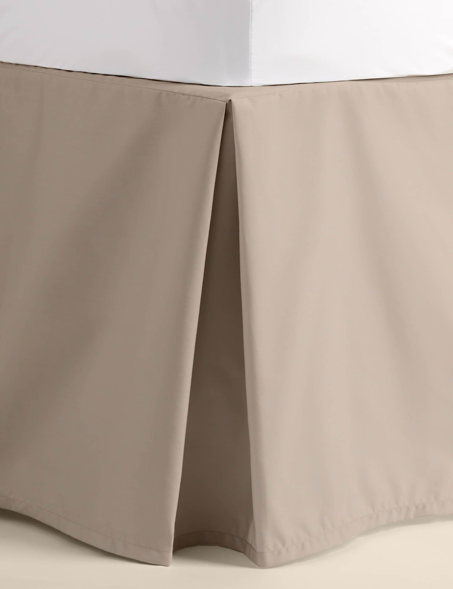 M&S Egyptian Cotton 230 Thread Count Crisp Valance Mink