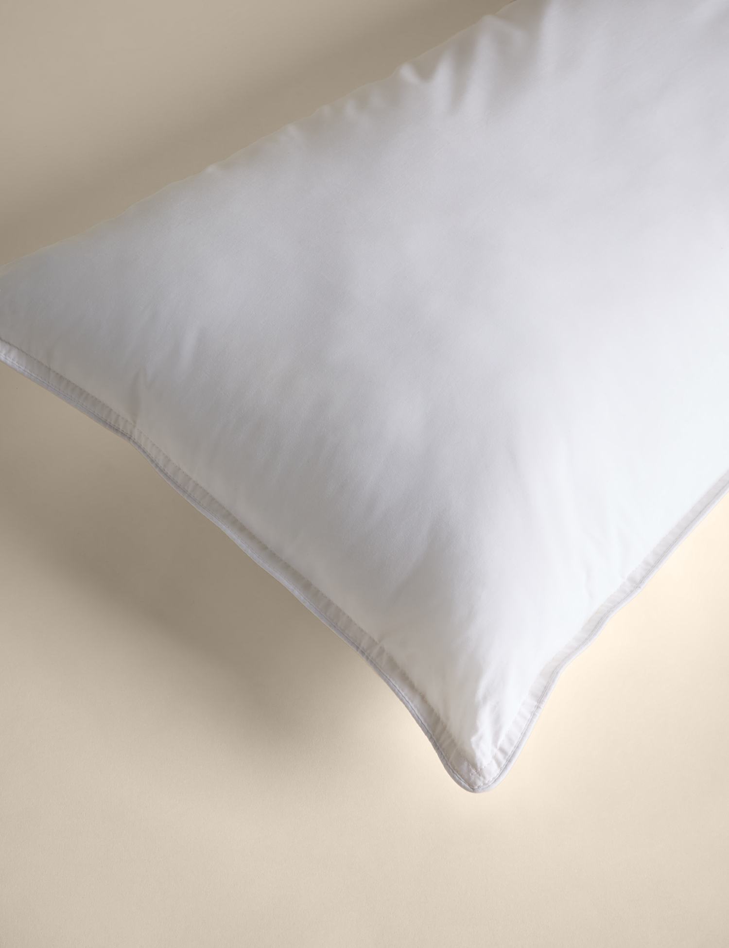 M&S Ultimate Comfort Pure Cotton Single Medium Pillow White