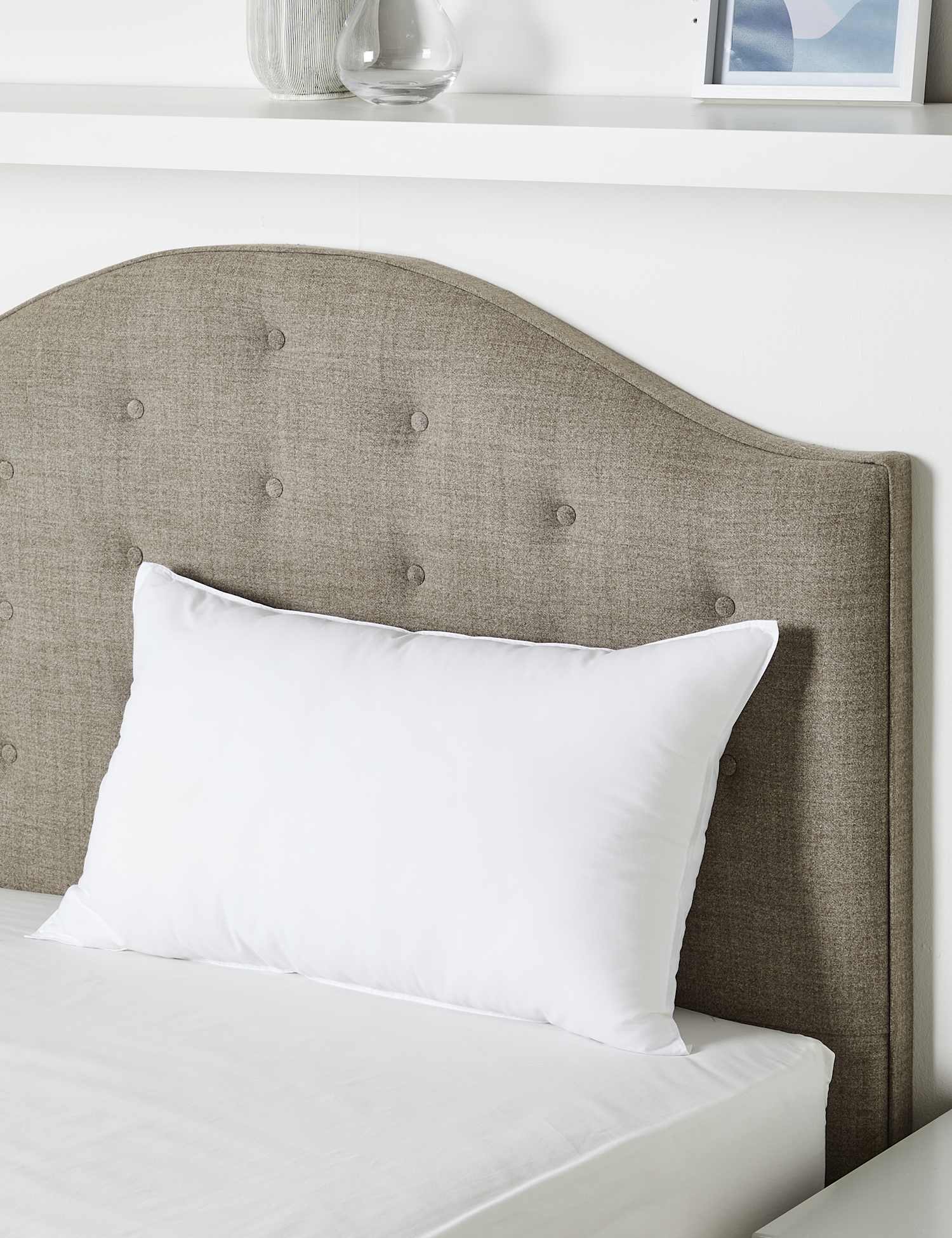 M&S Anti Allergy Firm Pillow White