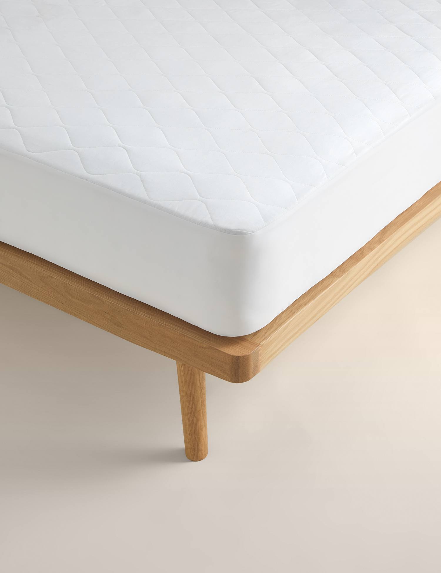 M&S Stay Cool Extra Deep Mattress Protector White