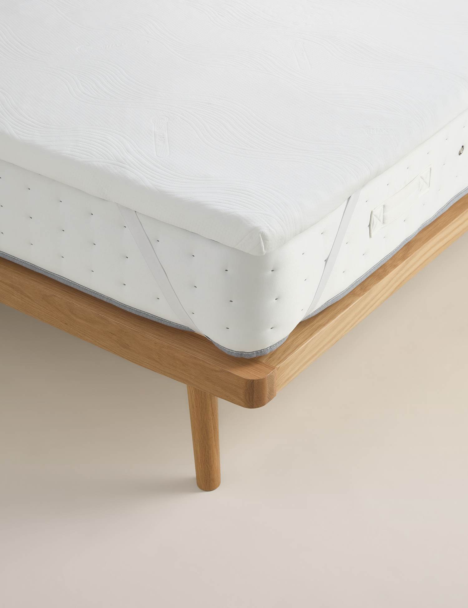 Sleep Solutions Memory Foam Contour 6cm Mattress Topper White