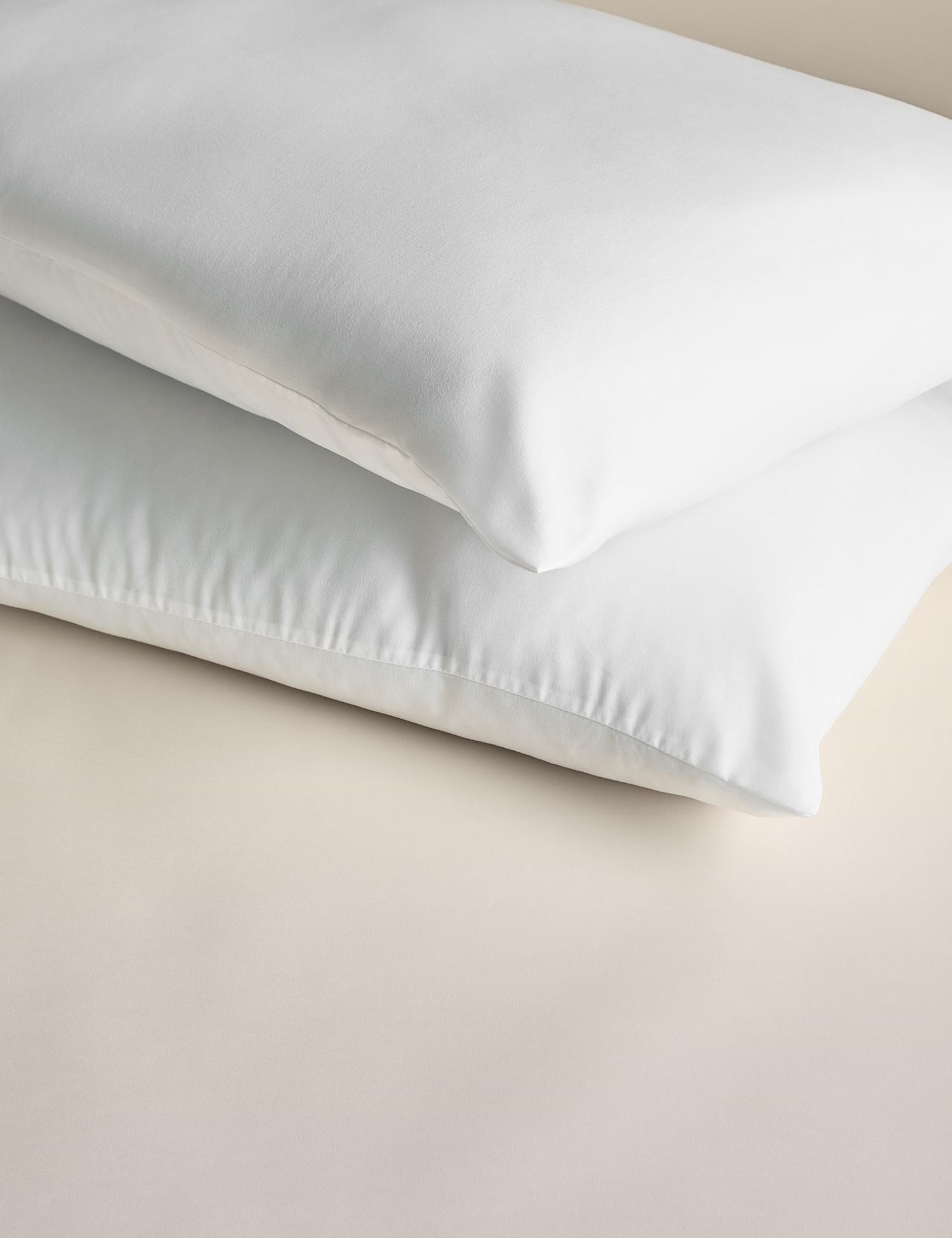M&S 2 Pack Simply Soft Medium Pillows White