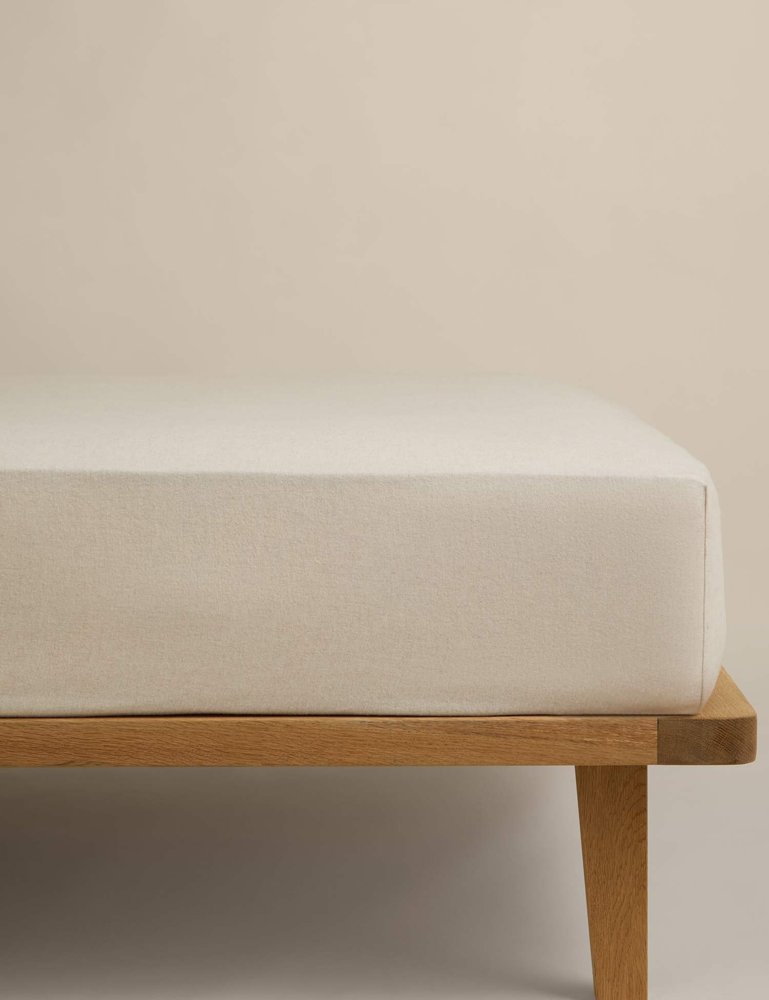 M&S Cotton Rich StayPut Extra Deep Fitted Sheet with Cashmere Cream