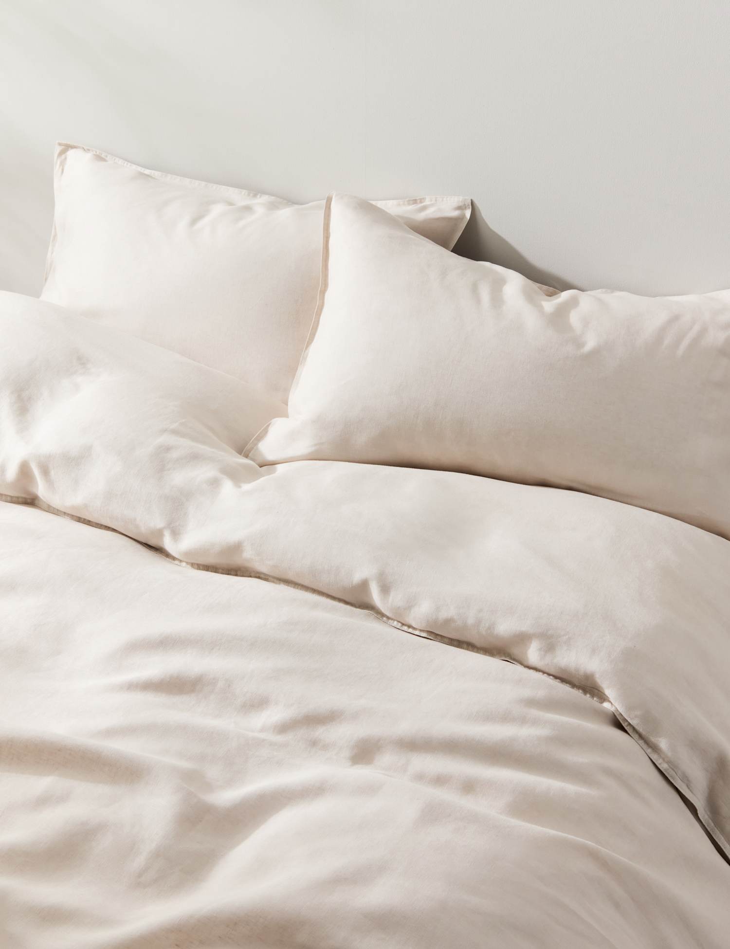 M&S Pure Linen Bedding Set Natural