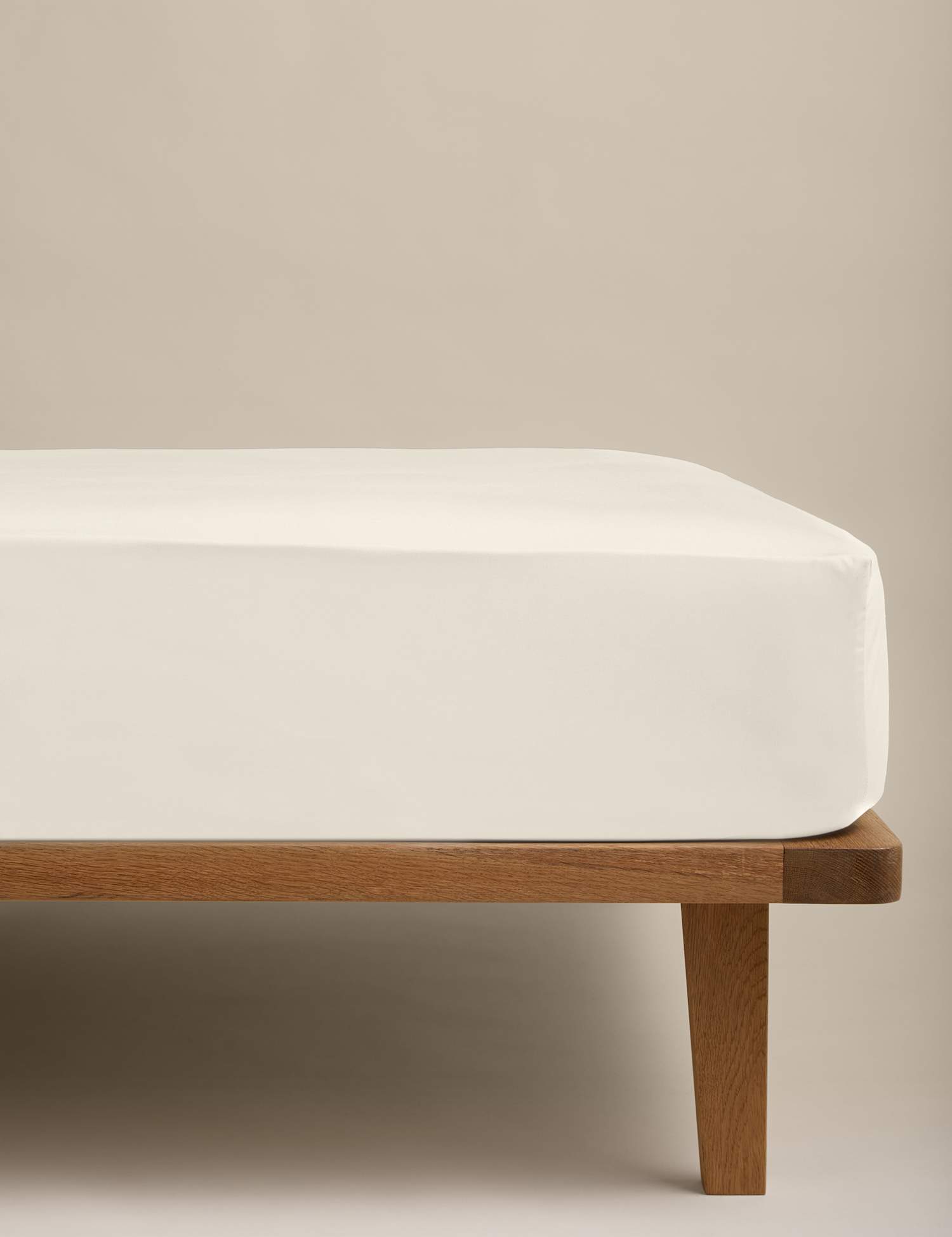 M&S Egyptian Cotton 230 Thread Count StayPut Fitted Sheet Cream