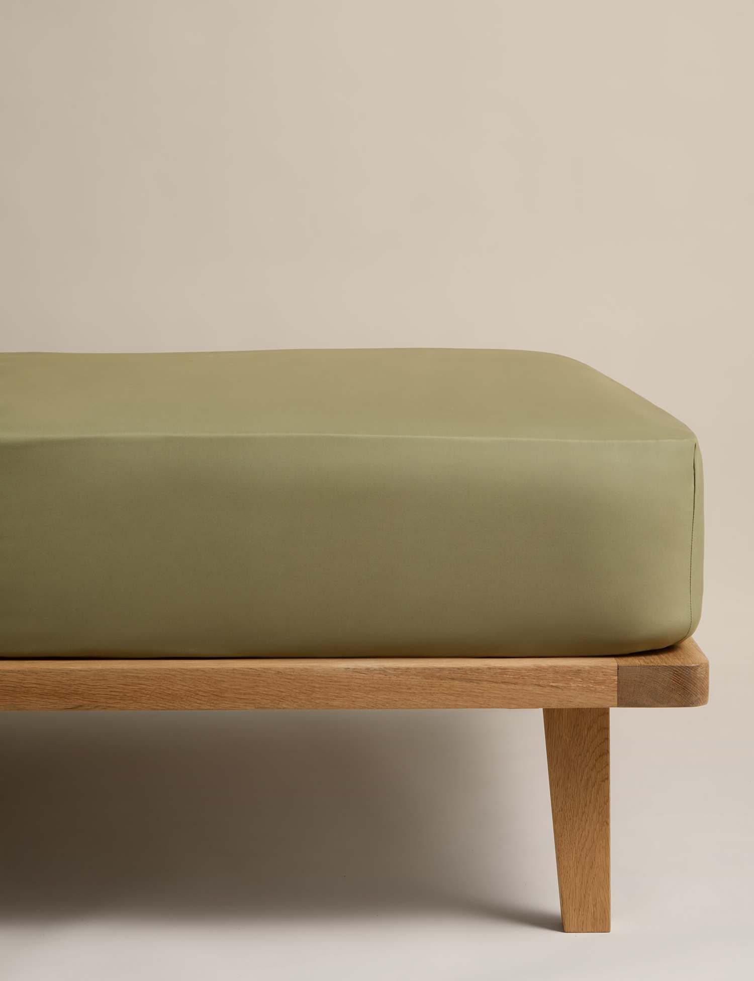 M&S Egyptian Cotton 230 Thread Count StayPut Fitted Sheet Fern