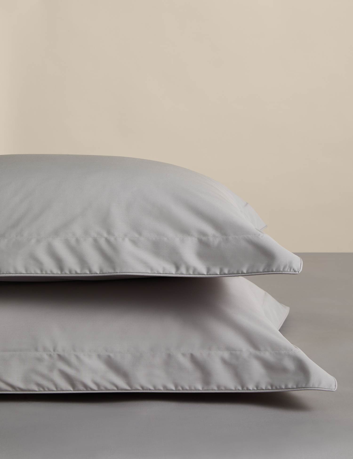 M&S 2 Pack Egyptian Cotton Oxford Pillowcases Marble