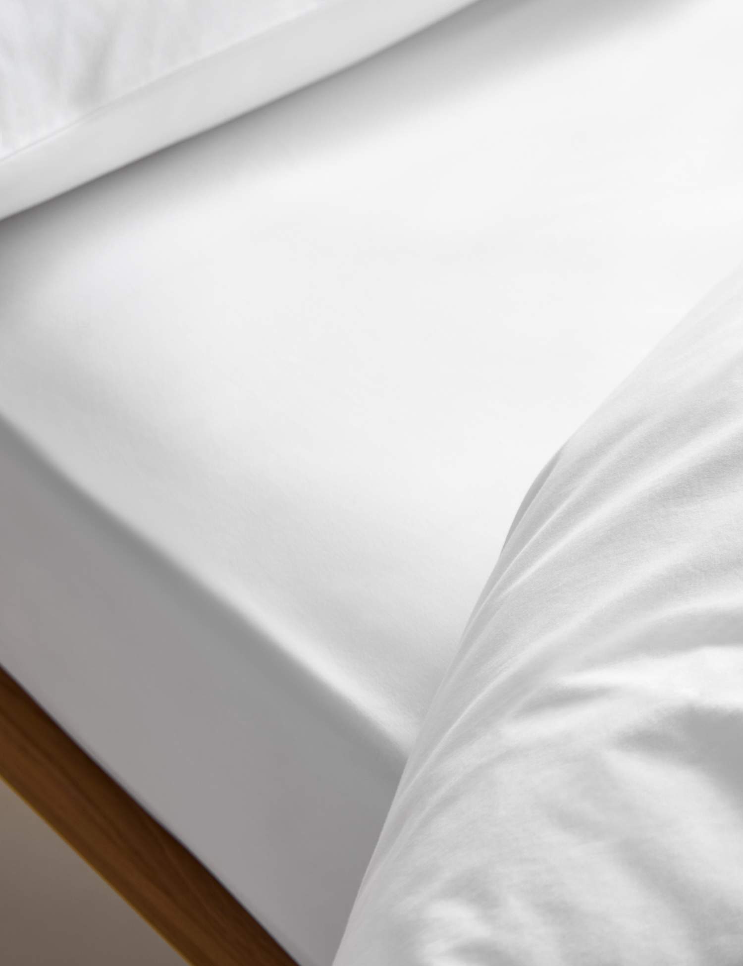 M&S Body Sensor™ Pure Cotton Fitted Sheet White