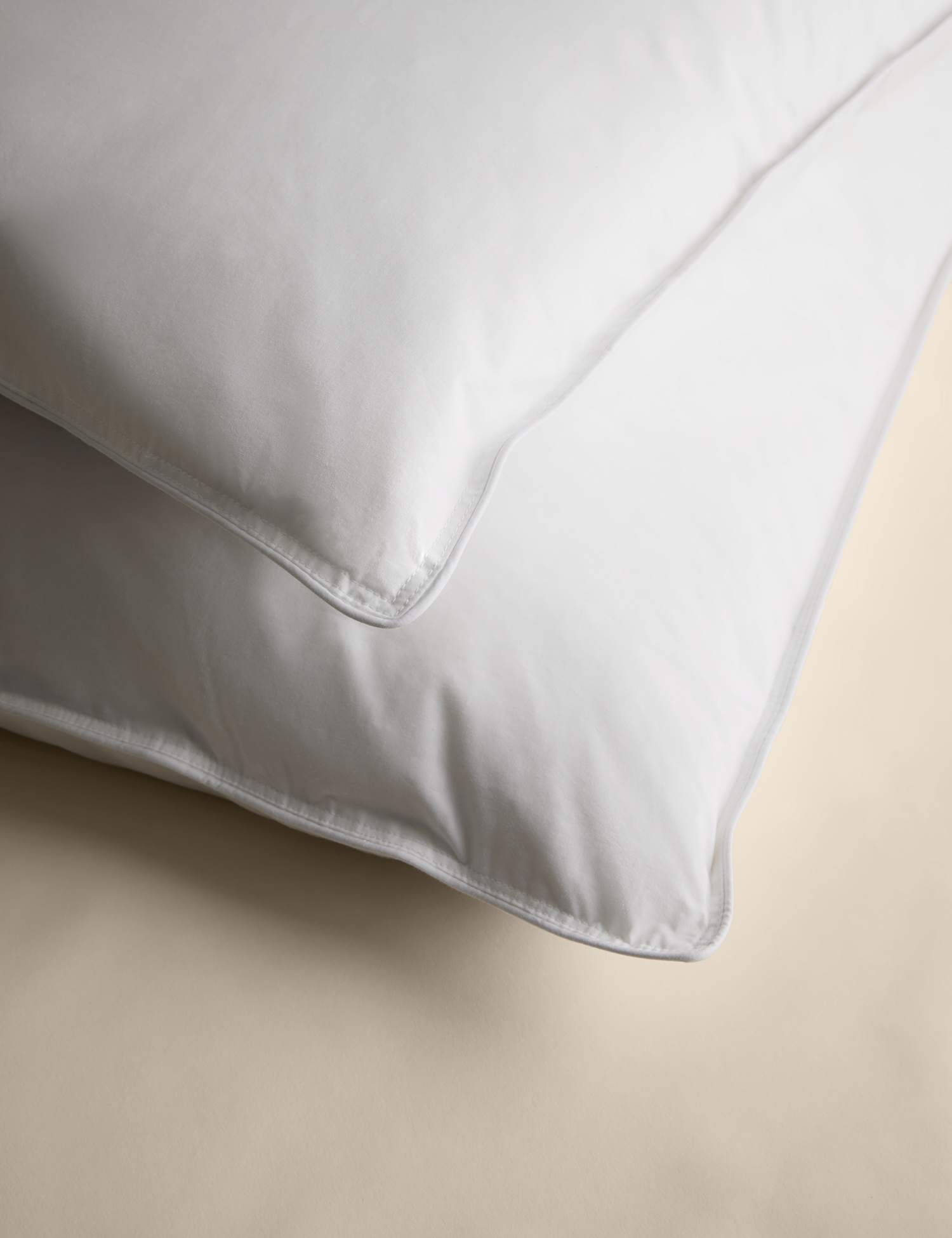 M&S 2 Pack Duck Feather & Down Soft Pillows White