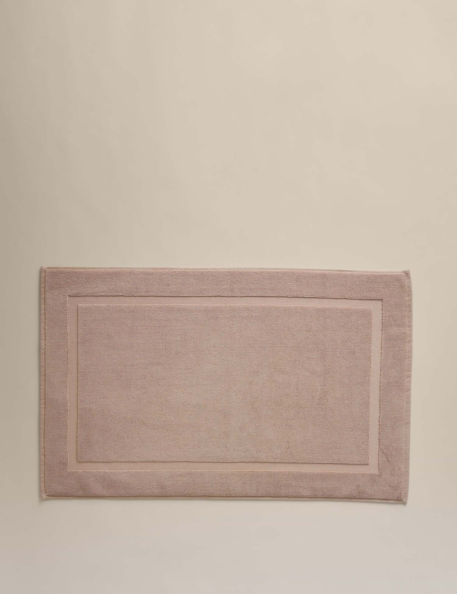 M&S Luxury Egyptian Cotton Bath Mat Biscuit