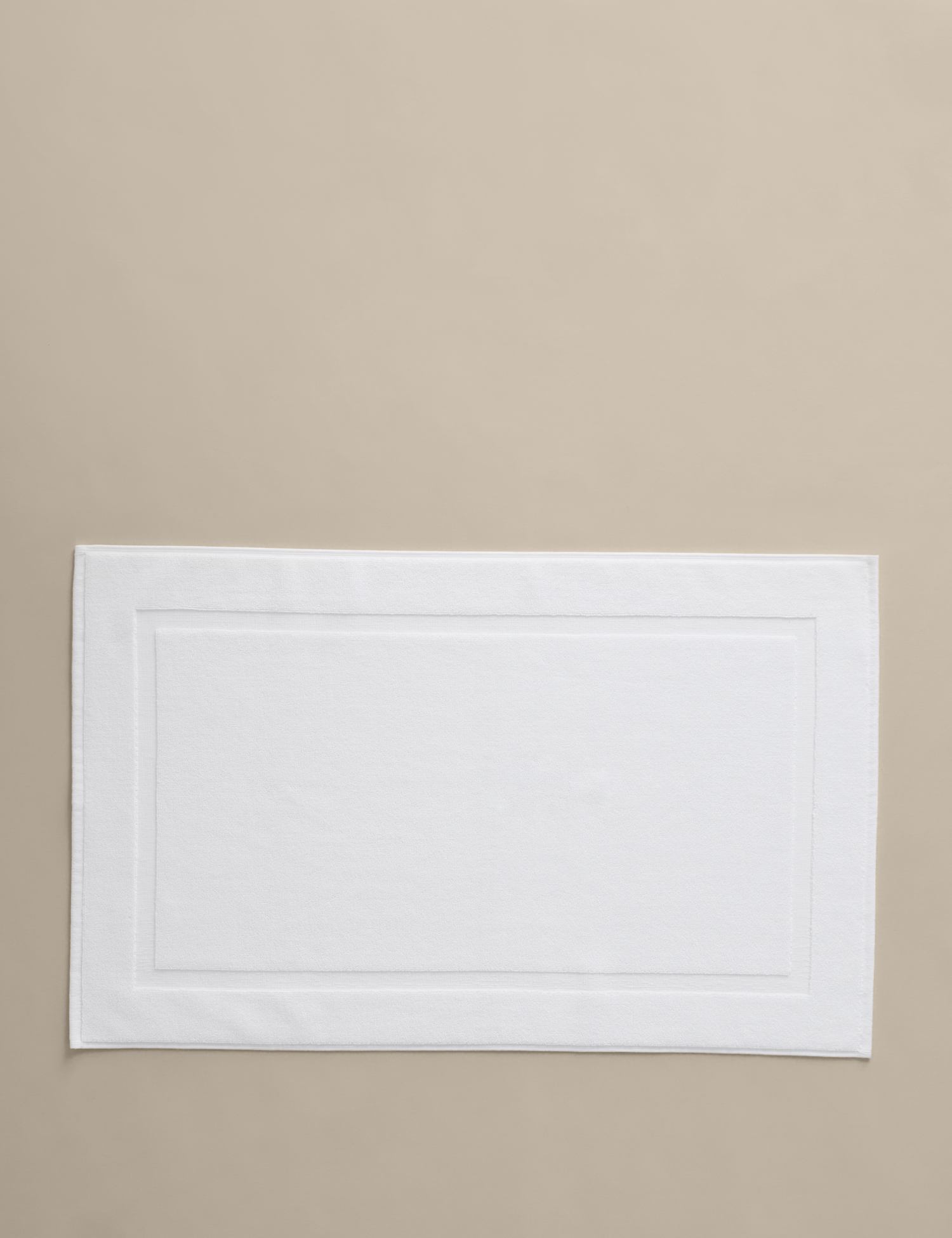 M&S Luxury Egyptian Cotton Bath Mat White Mix