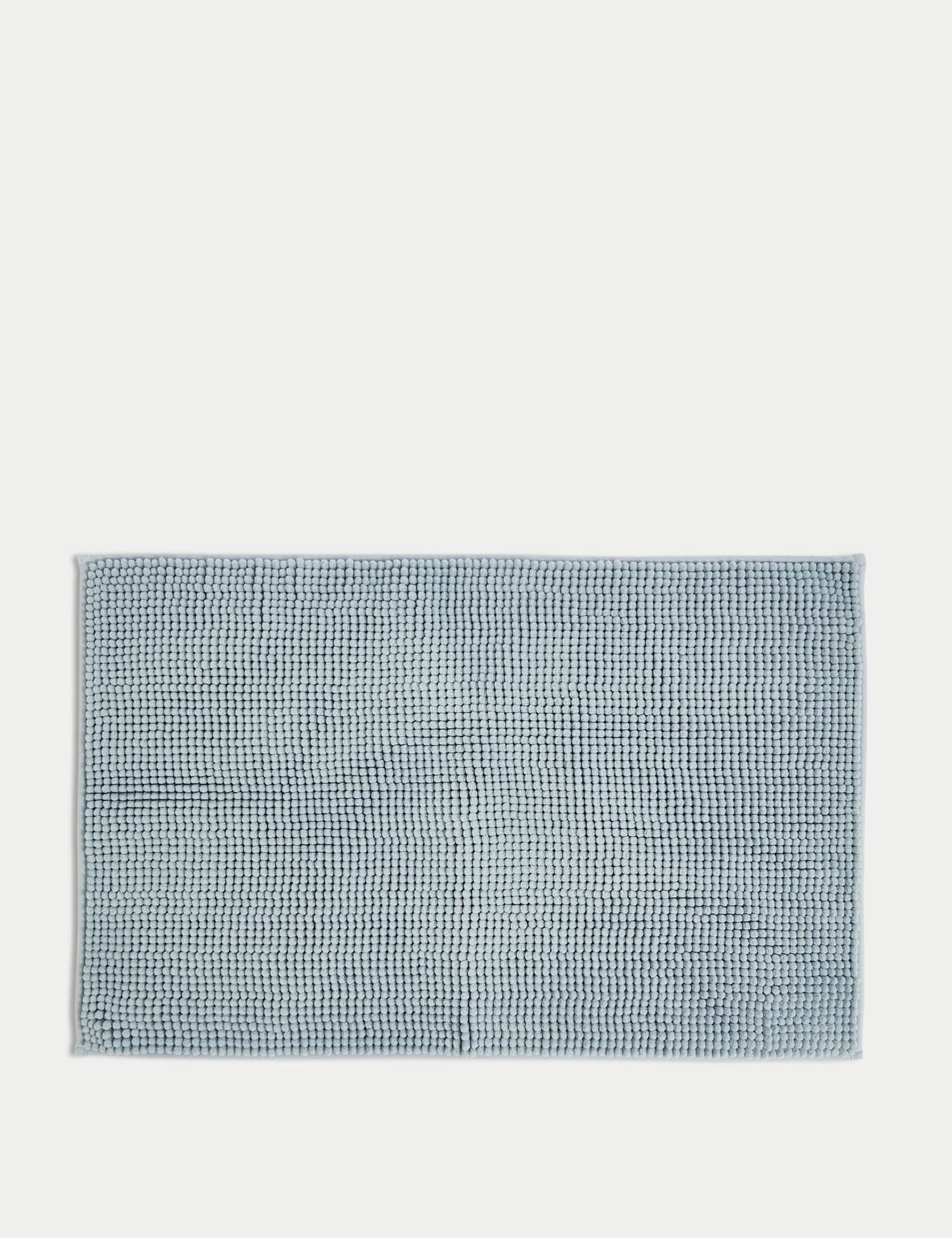 M&S Bobble Bath Mat Powder Blue