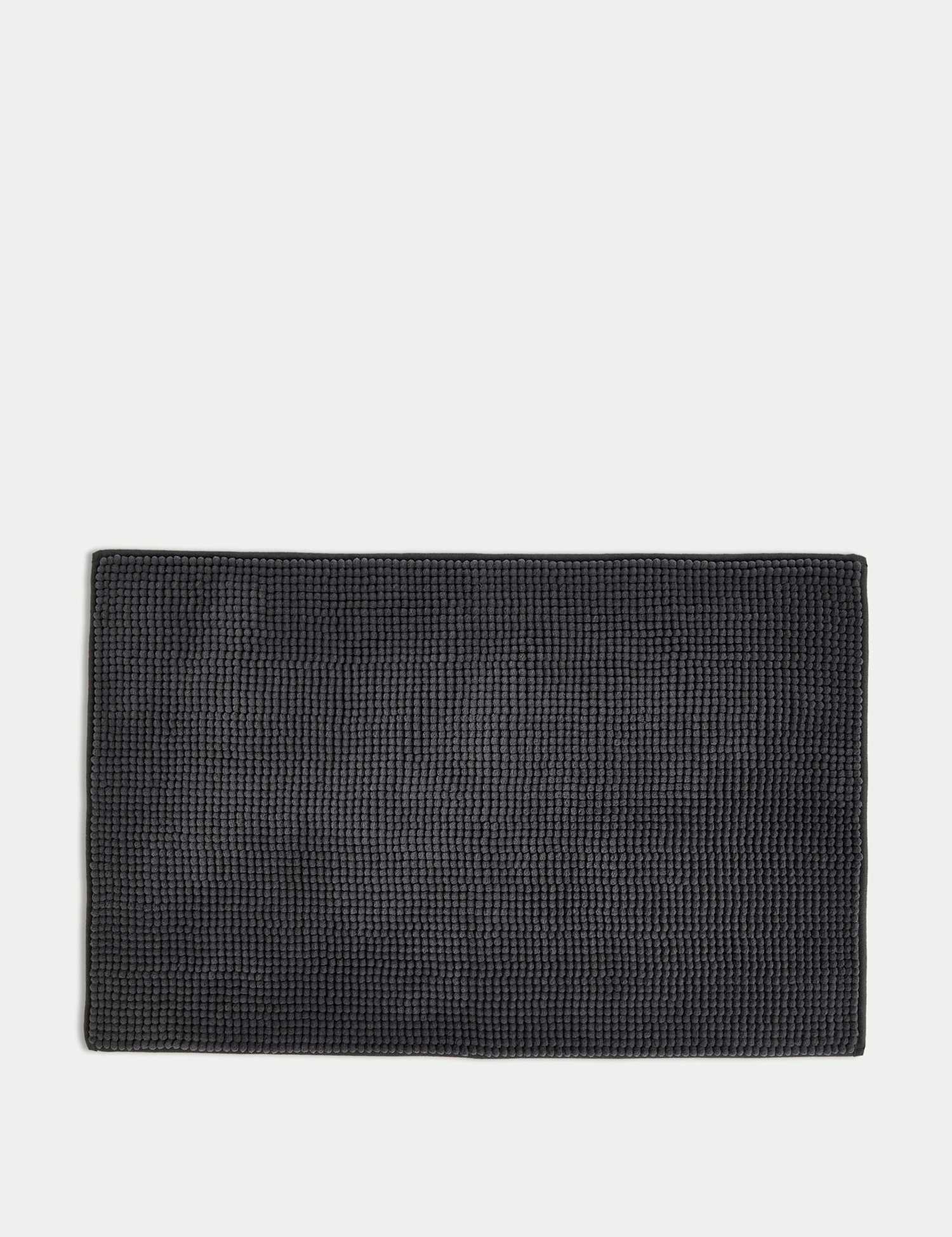 M&S Bobble Bath Mat Dark Charcoal