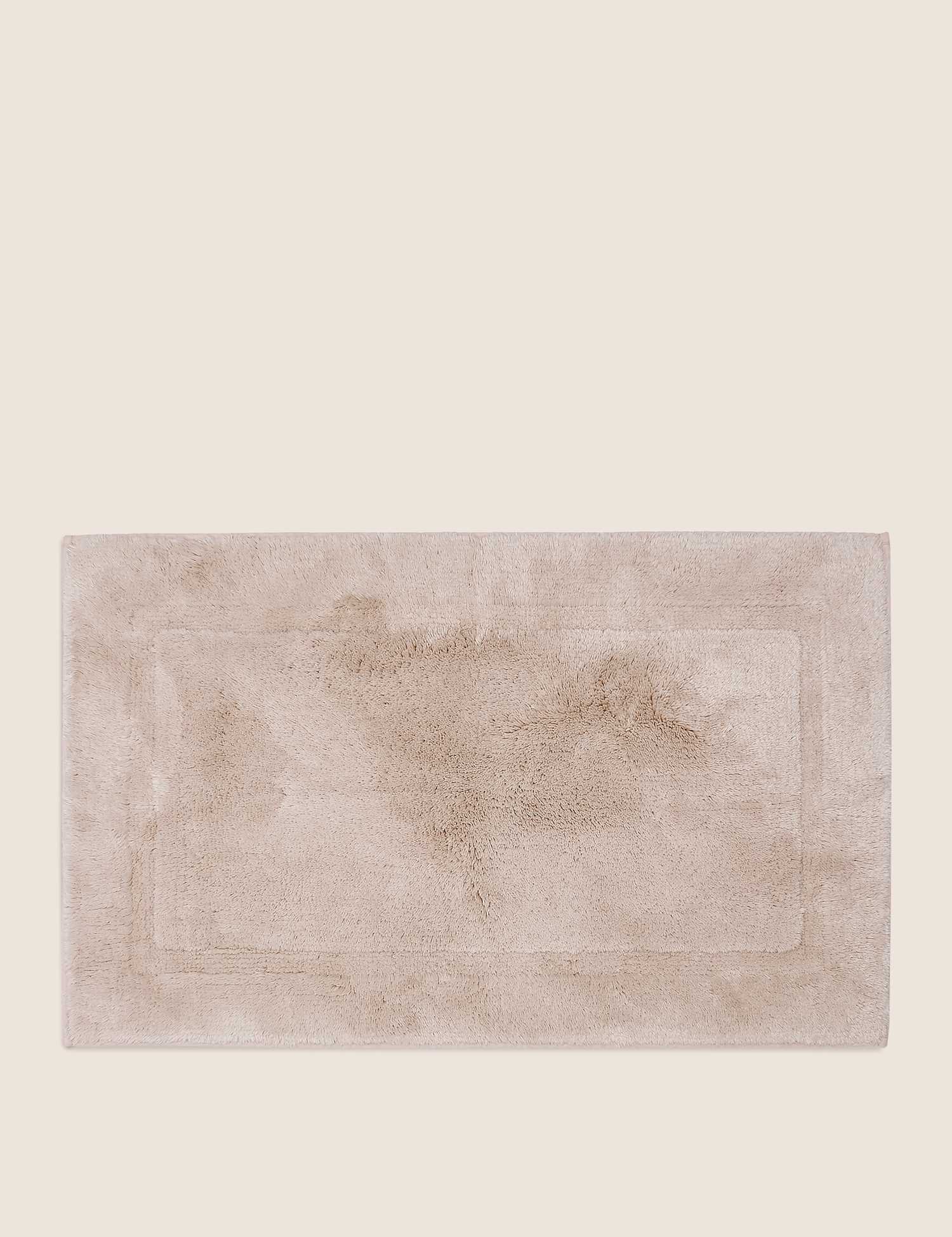 M&S Egyptian Cotton Luxury Bath Mat Mocha