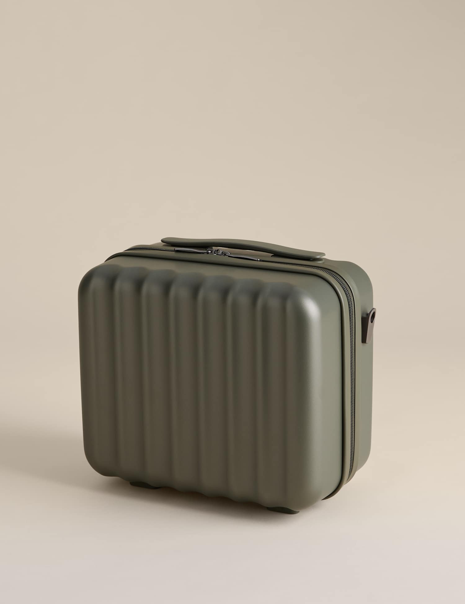 M&S Mykonos Hard Shell Vanity Case Khaki