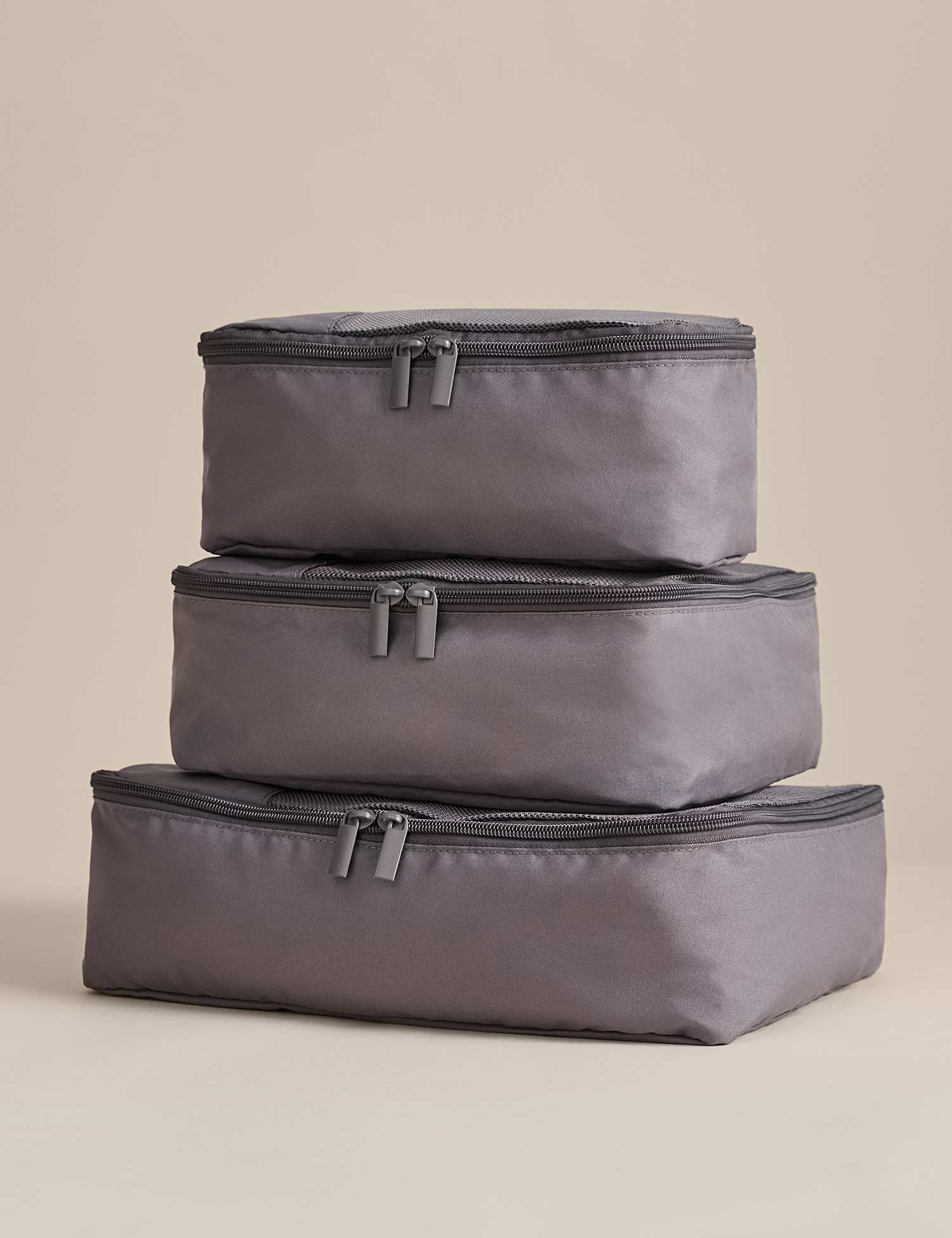 M&S Set of 3 Packing Cubes Charcoal