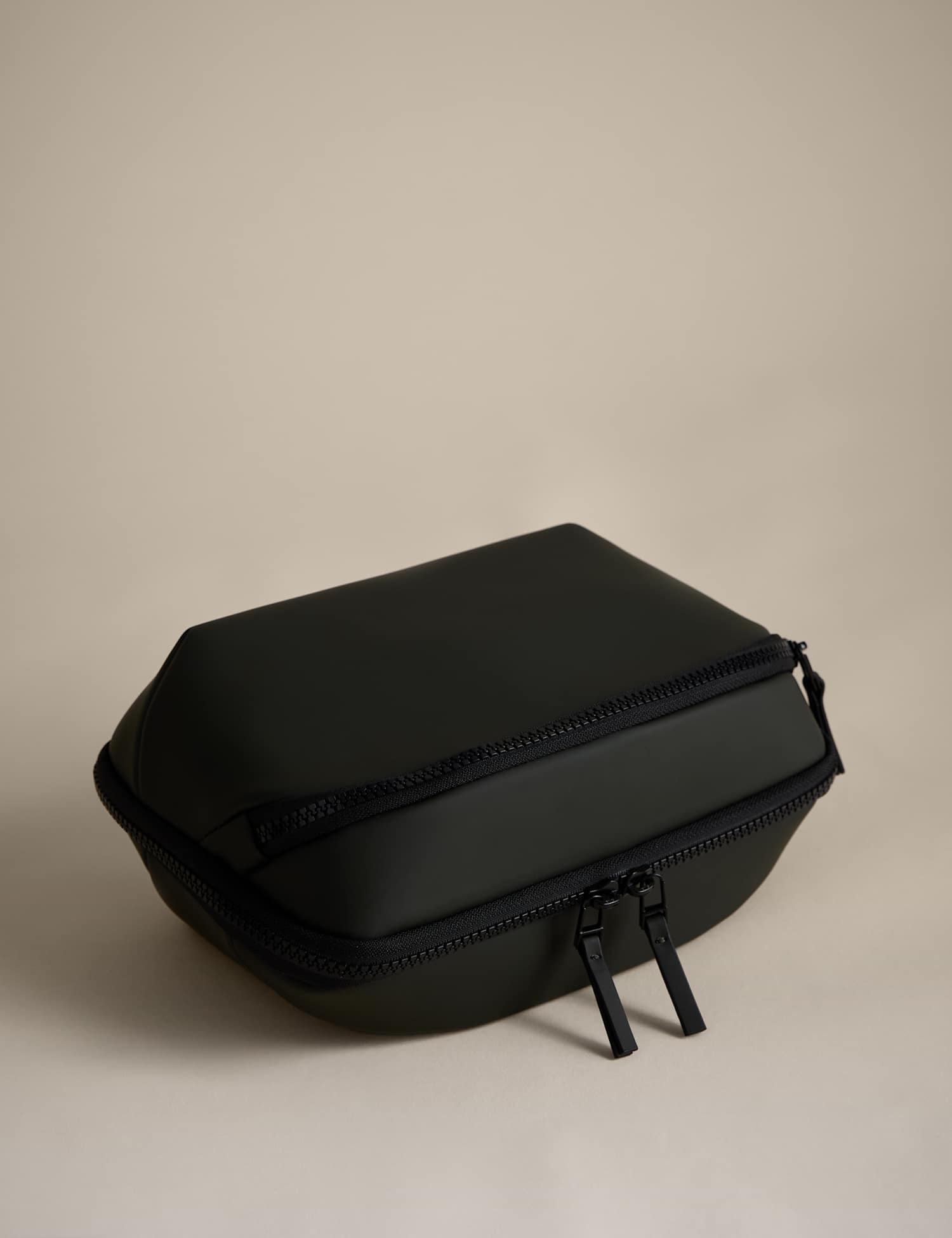 M&S Rubberised Travel Tech Organiser Khaki
