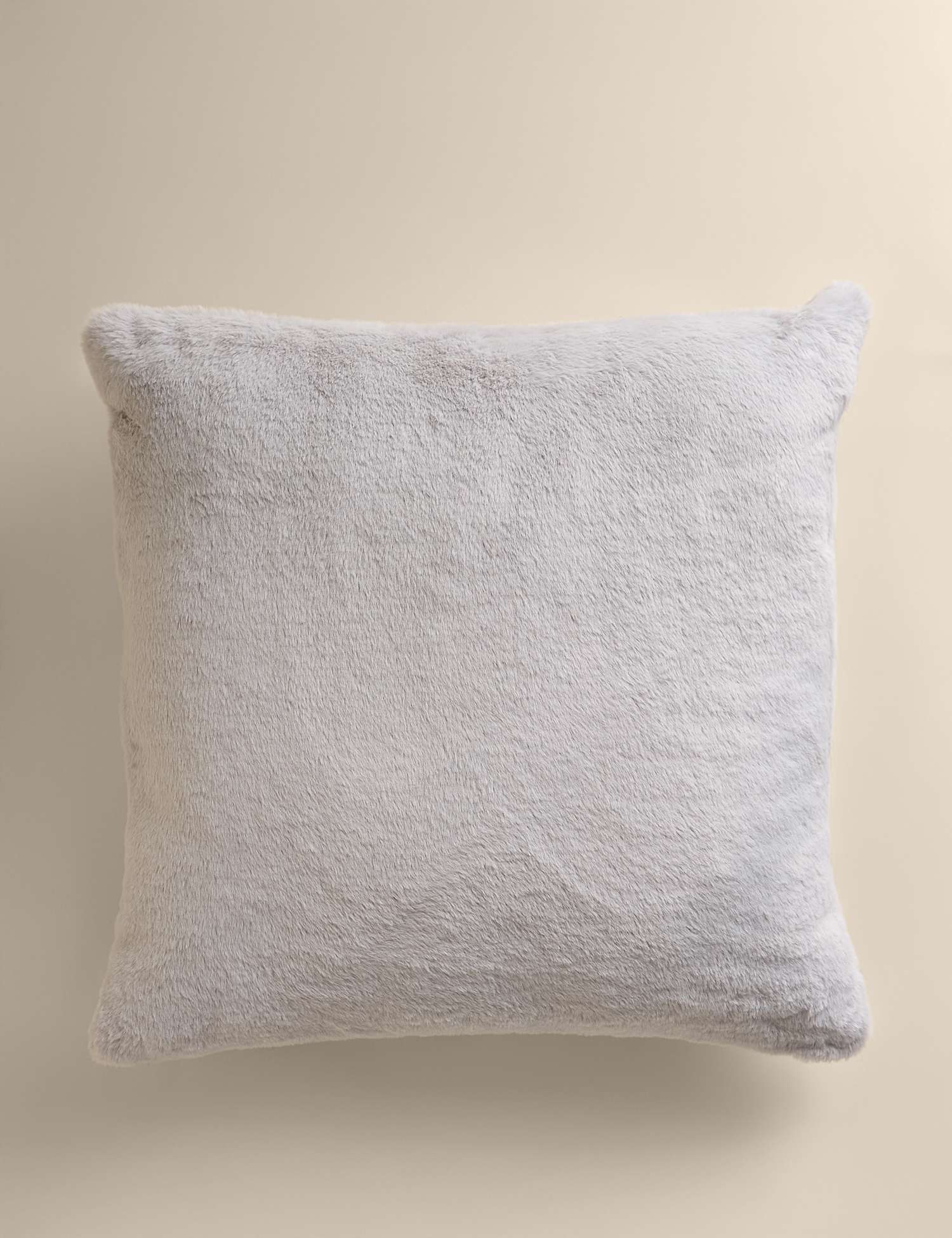 M&S Velvet Supersoft Cushion Dove