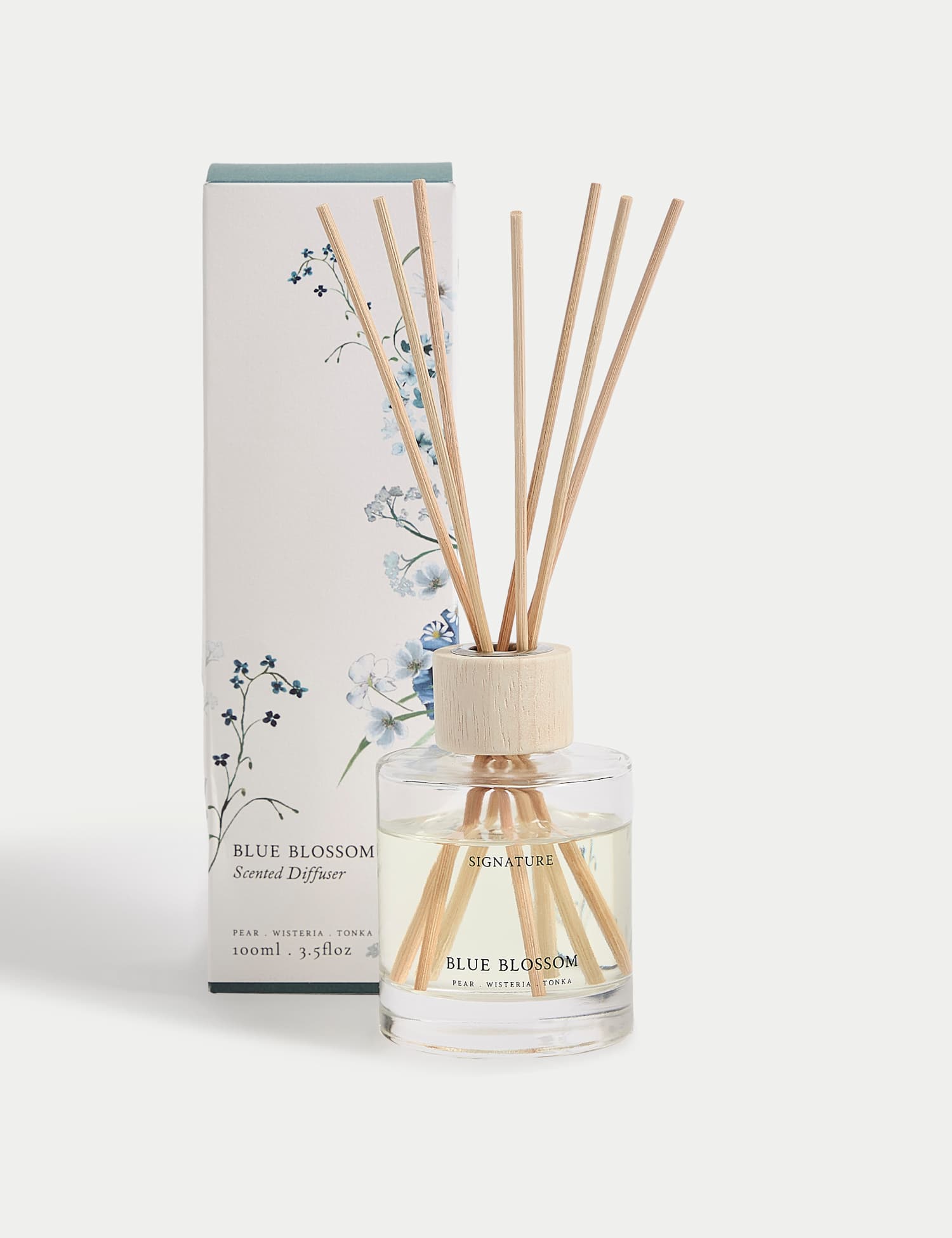 Signature Blue Blossom 100ml Diffuser Blue Mix