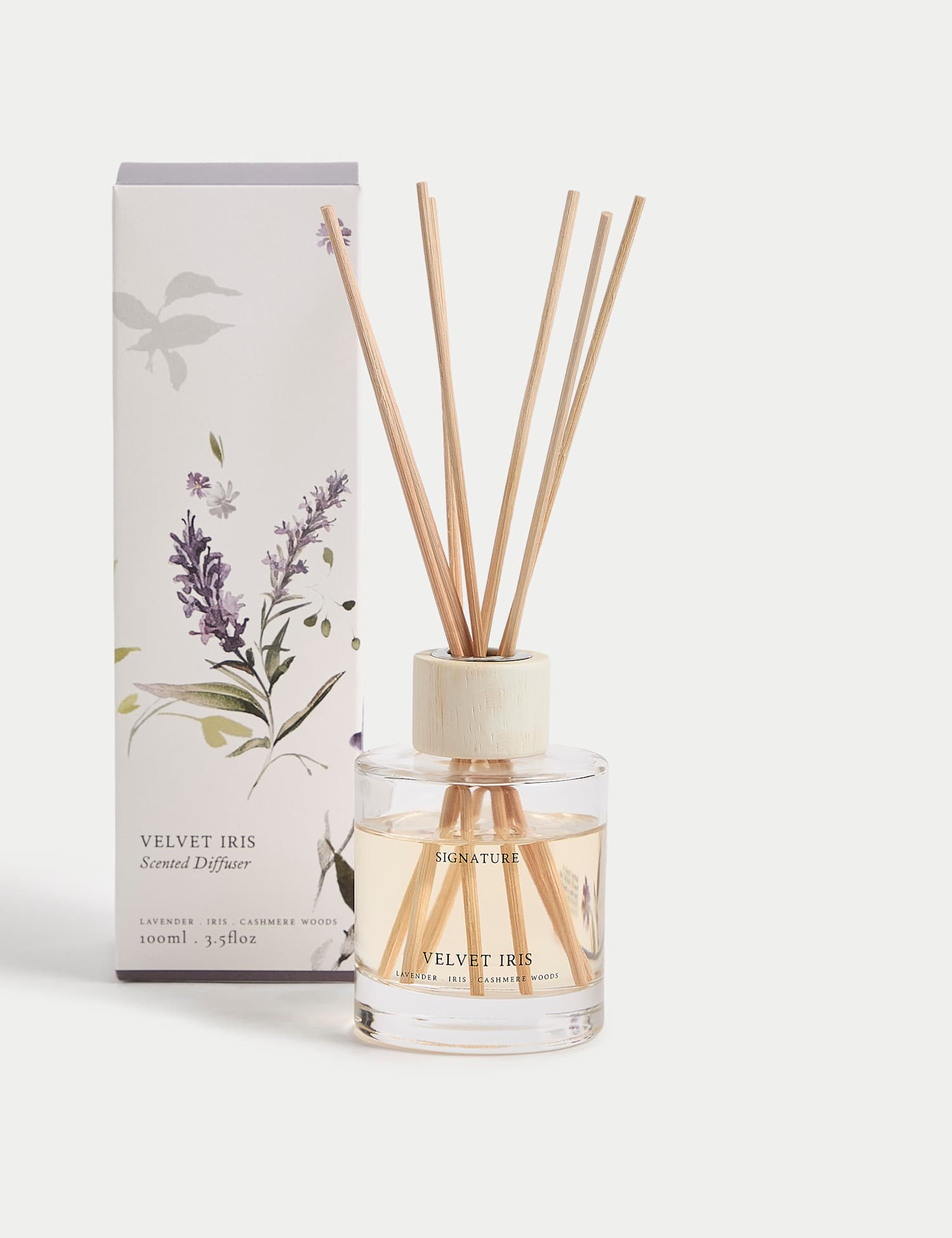 Signature Velvet Iris 100ml Diffuser Purple Mix