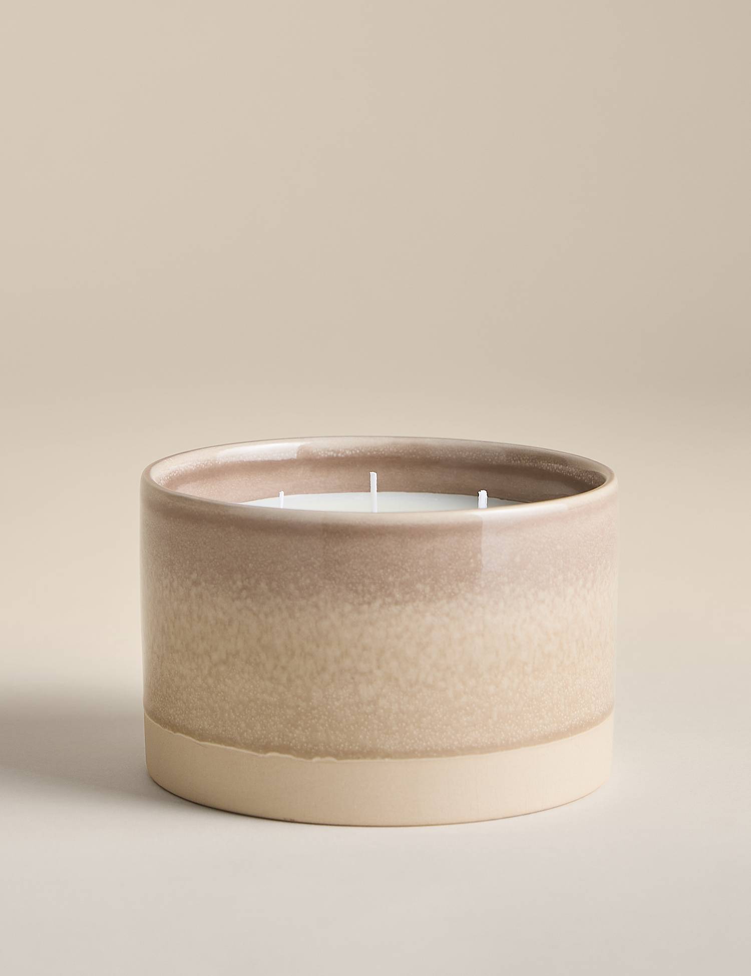 Scentiments� Slow Morning 3 Wick Candle Natural Mix