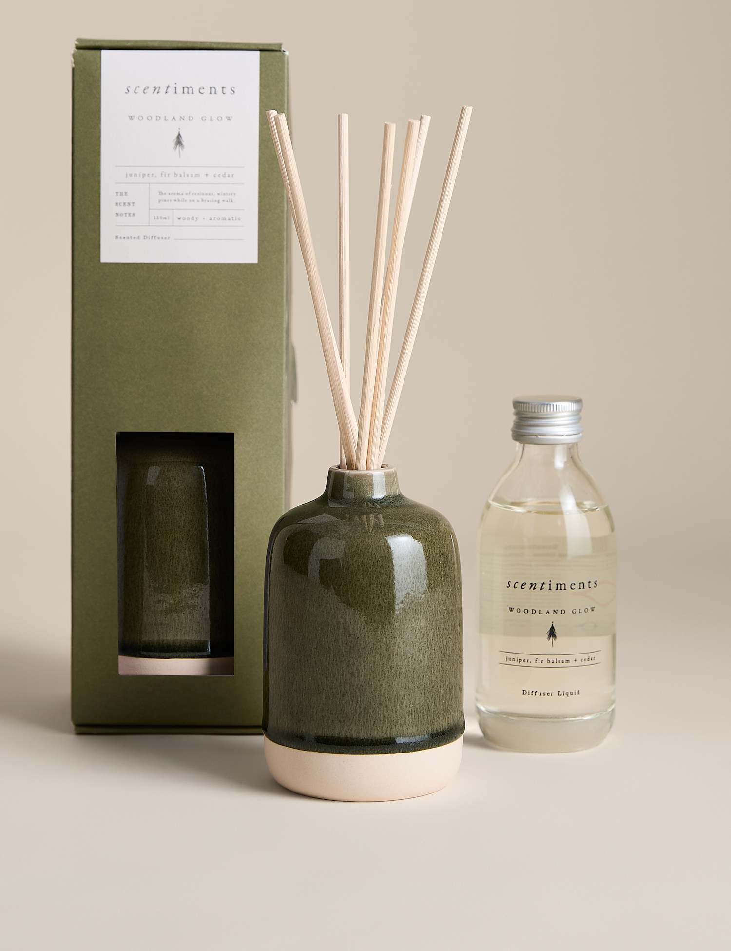 Scentiments� Woodland Glow 150ml Diffuser Multi