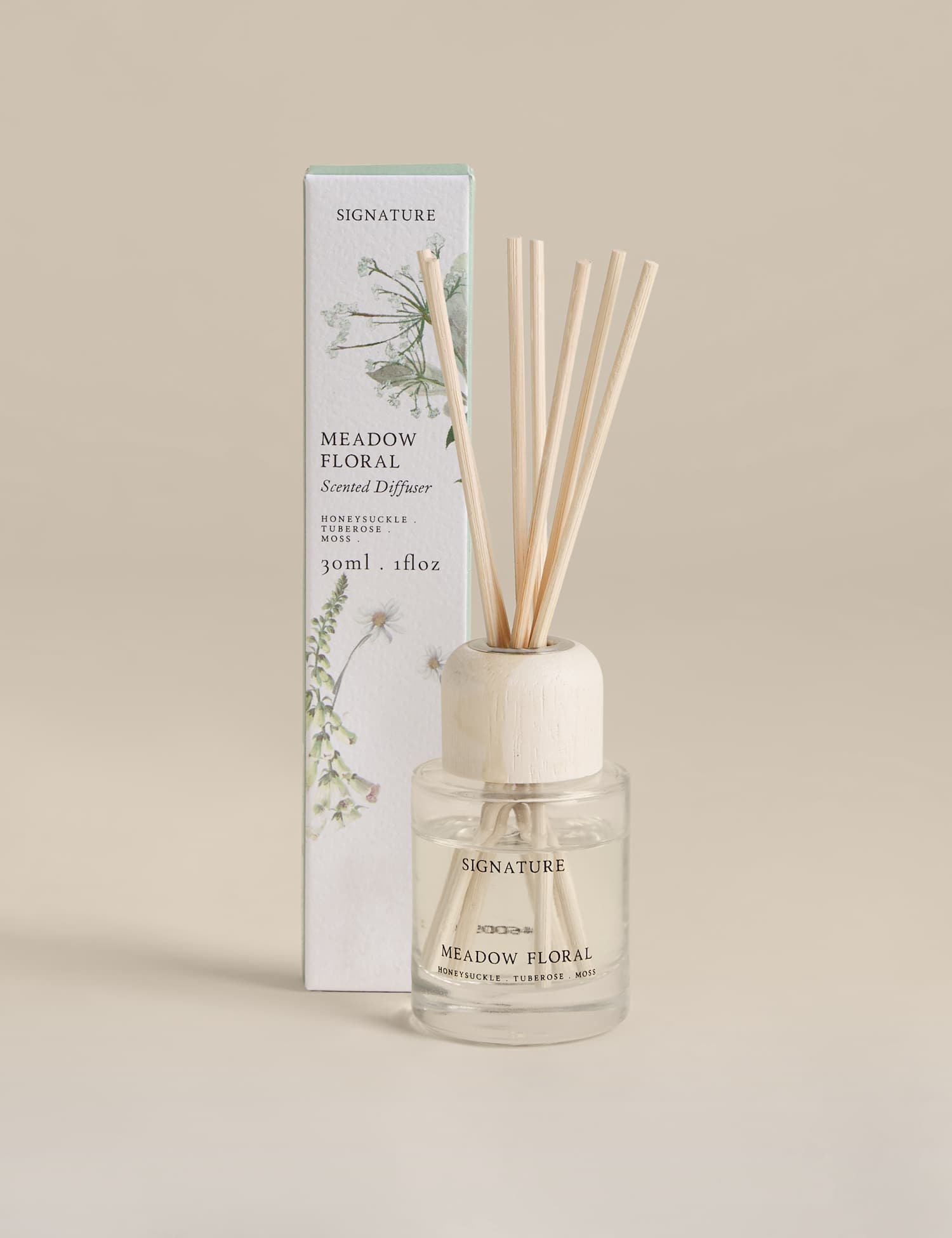 Signature Meadow Floral 30ml Mini Diffuser Multi