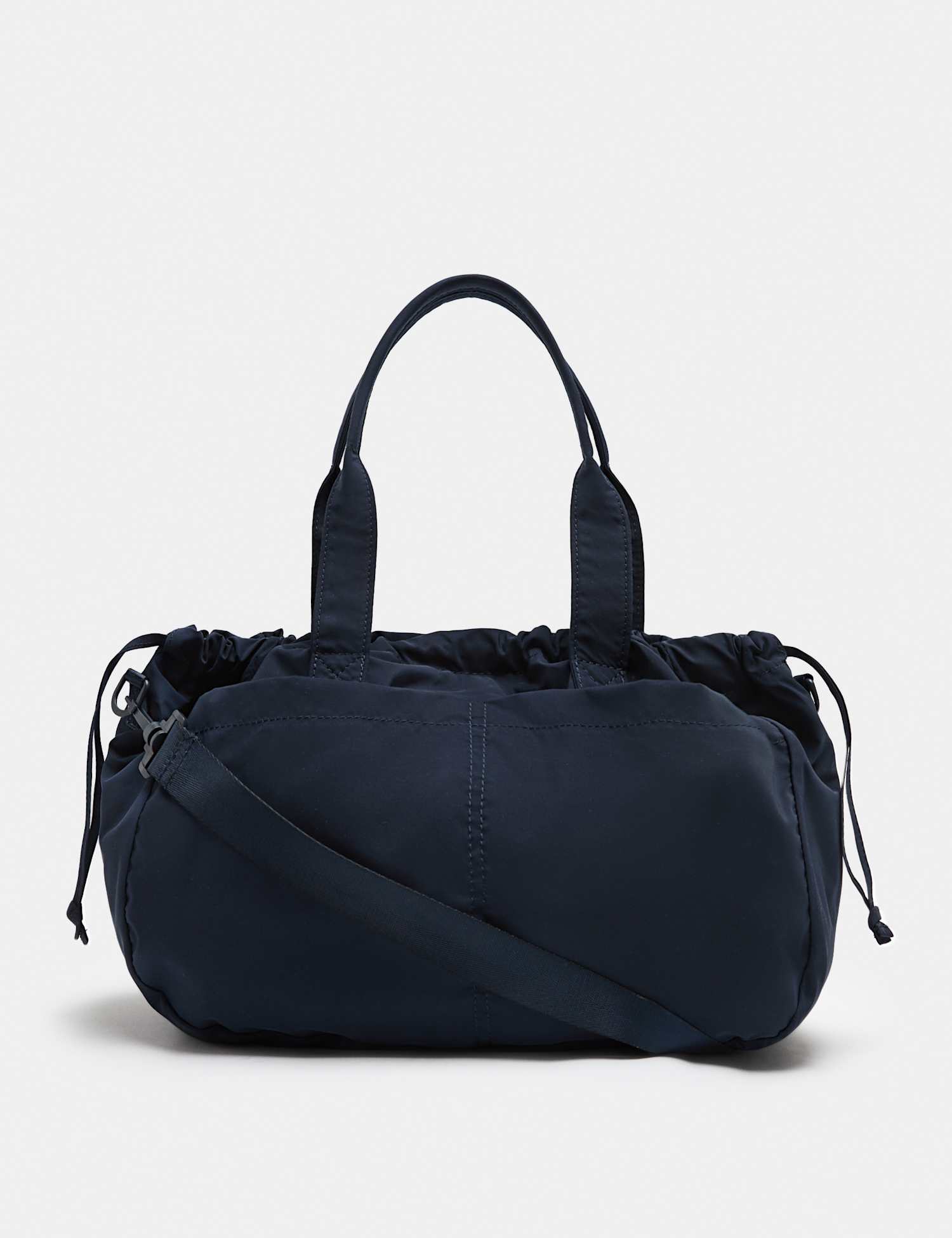 M&S Drawstring Detail Shoulder Bag Navy