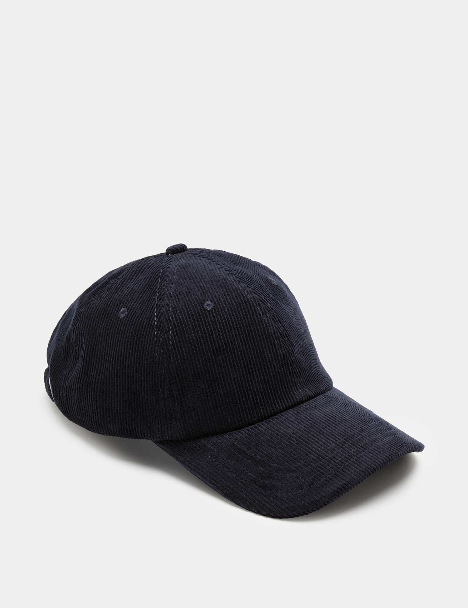 M&S Cord Baseball Cap Navy