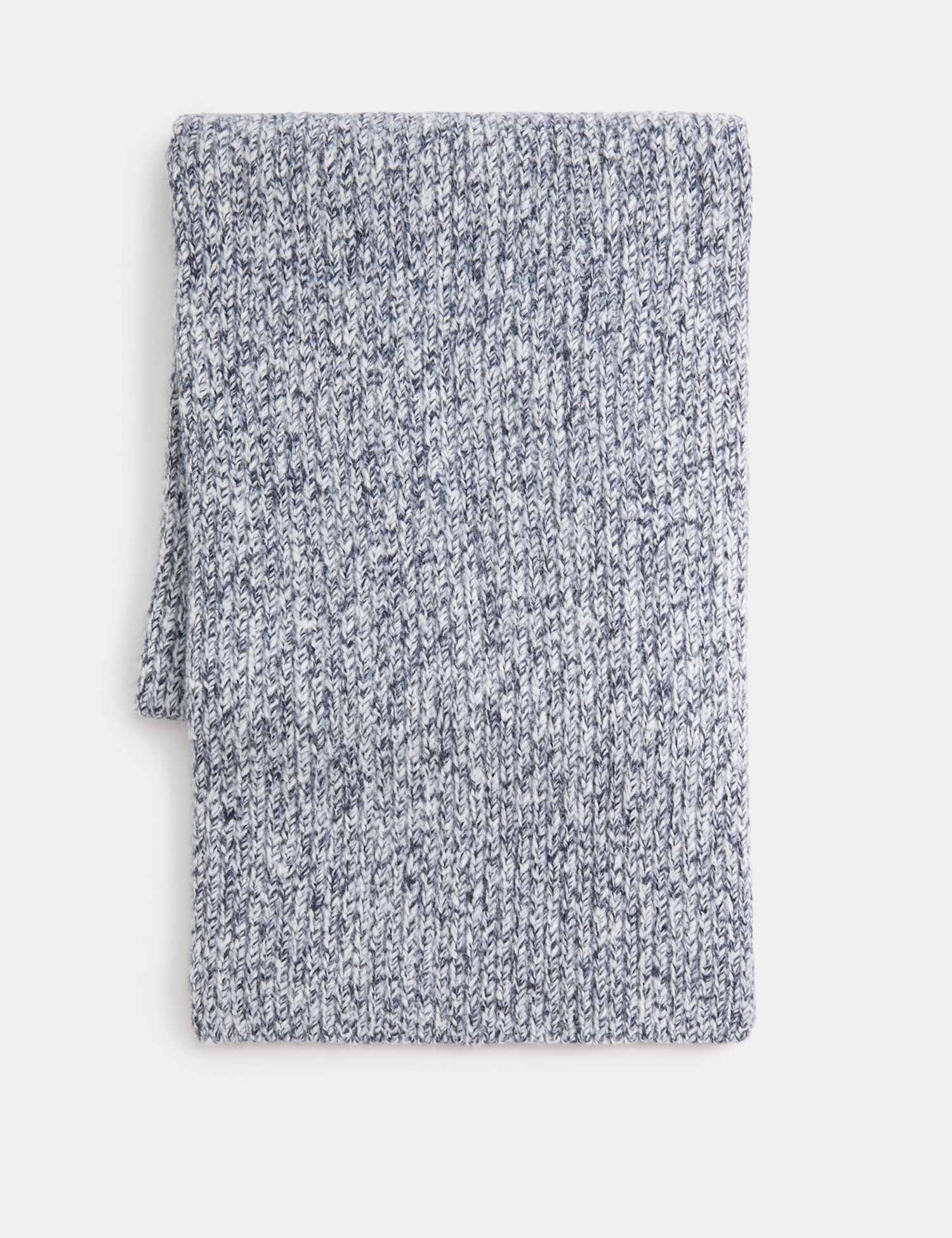 M&S Textured Scarf Grey Mix