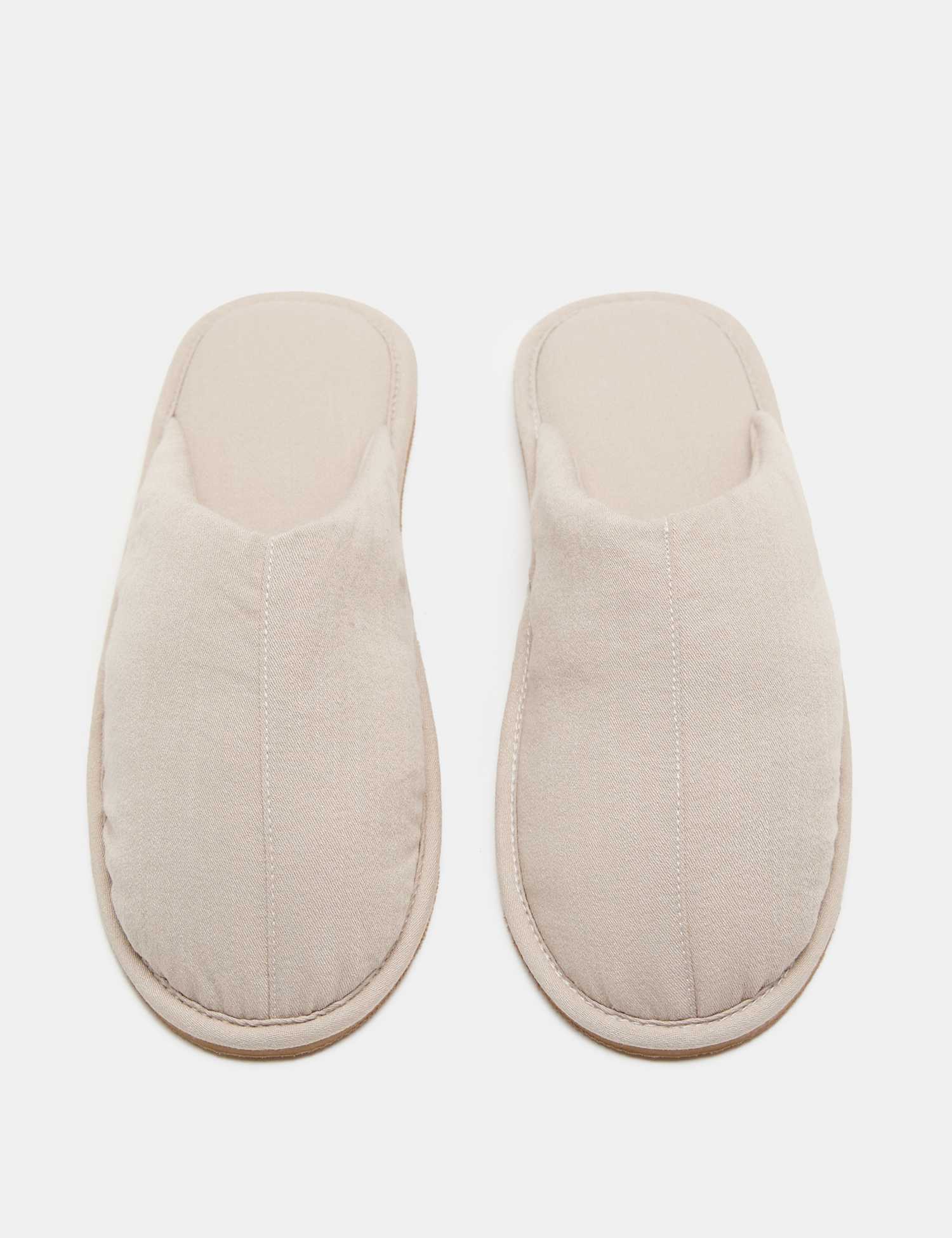 M&S Mule Slippers Mauve