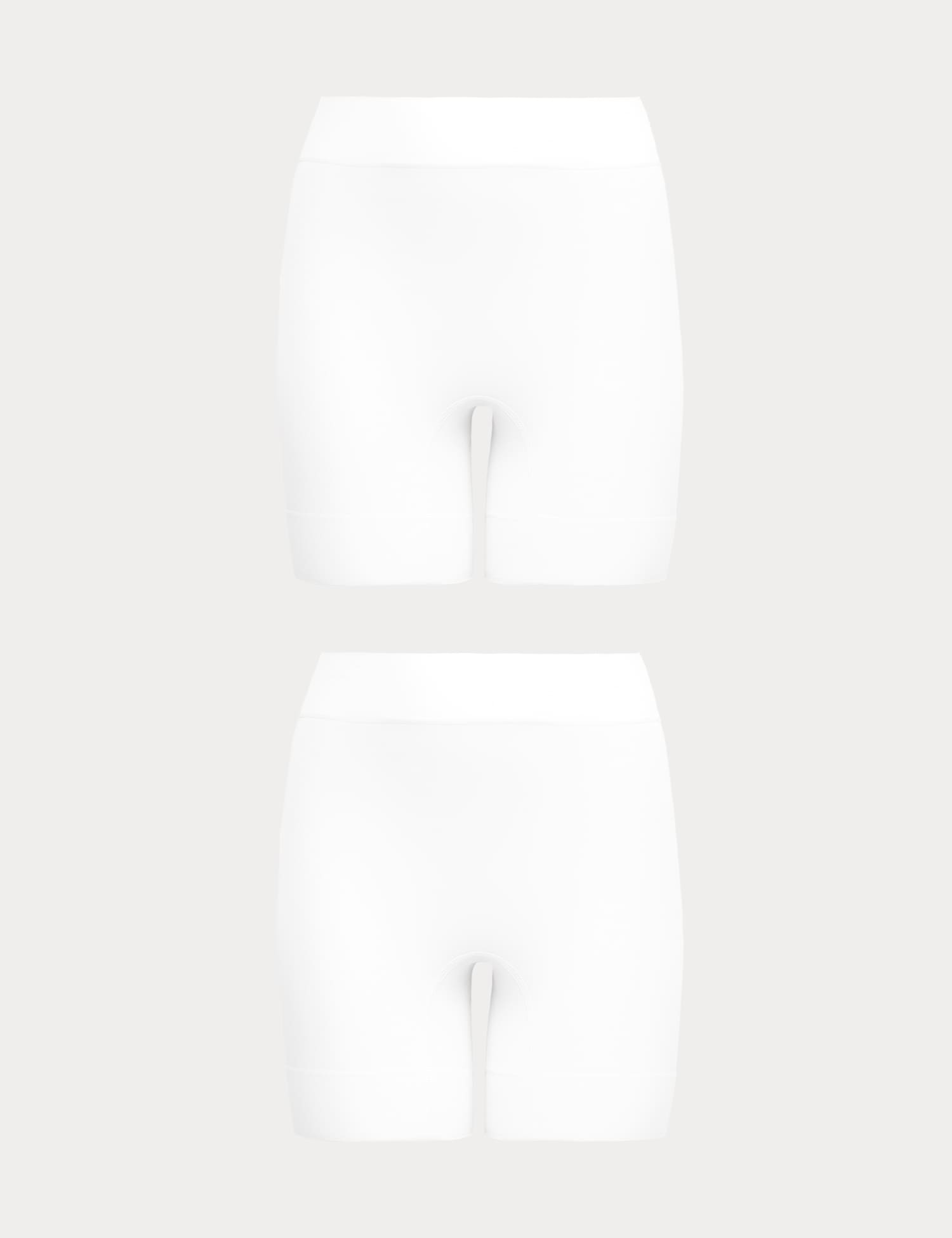 Body by M&S 2 Pack Body Invisibles� Anti-Chafe Shorts White