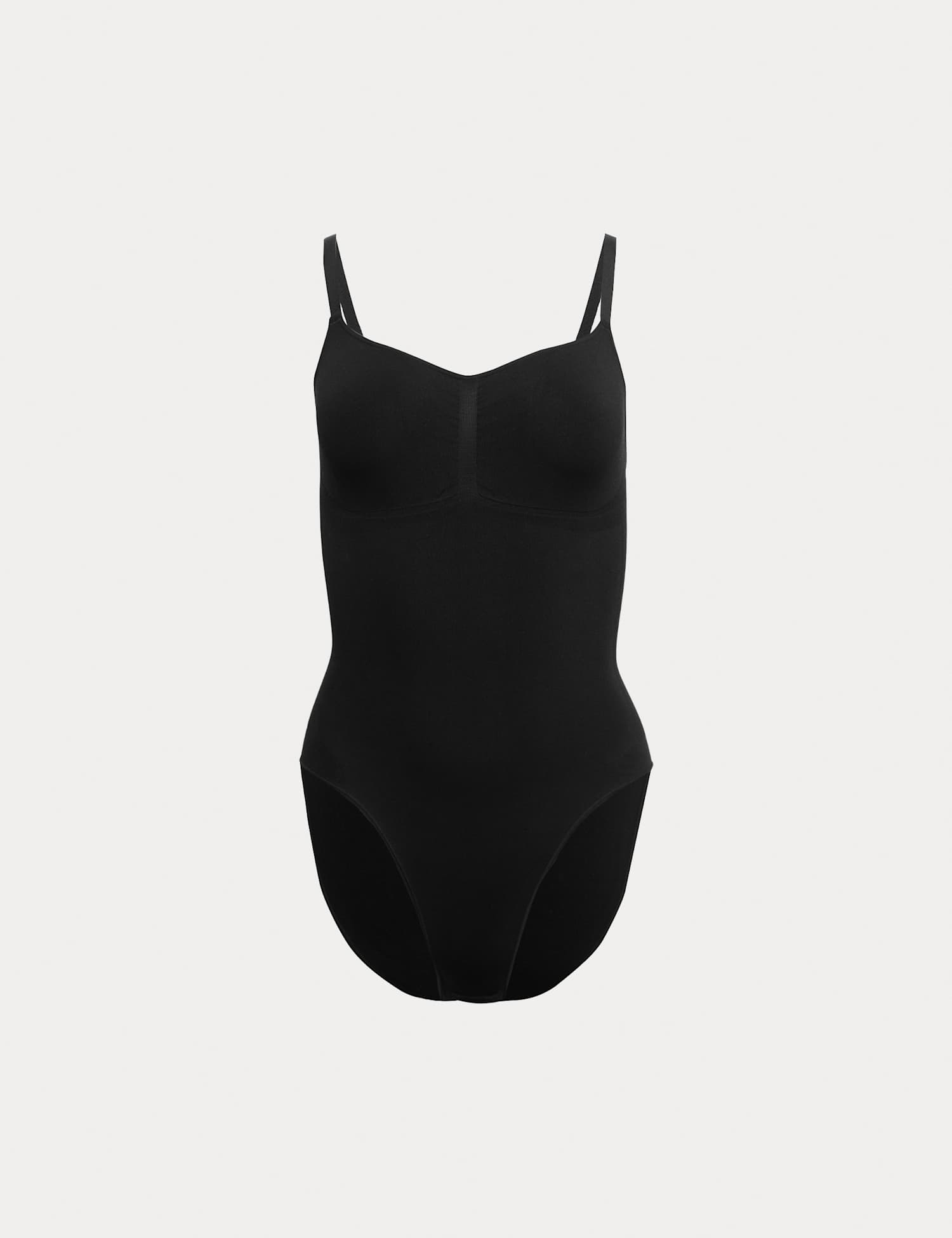 Body by M&S Body Sculpt Firm Control Seamless High Leg Body Black