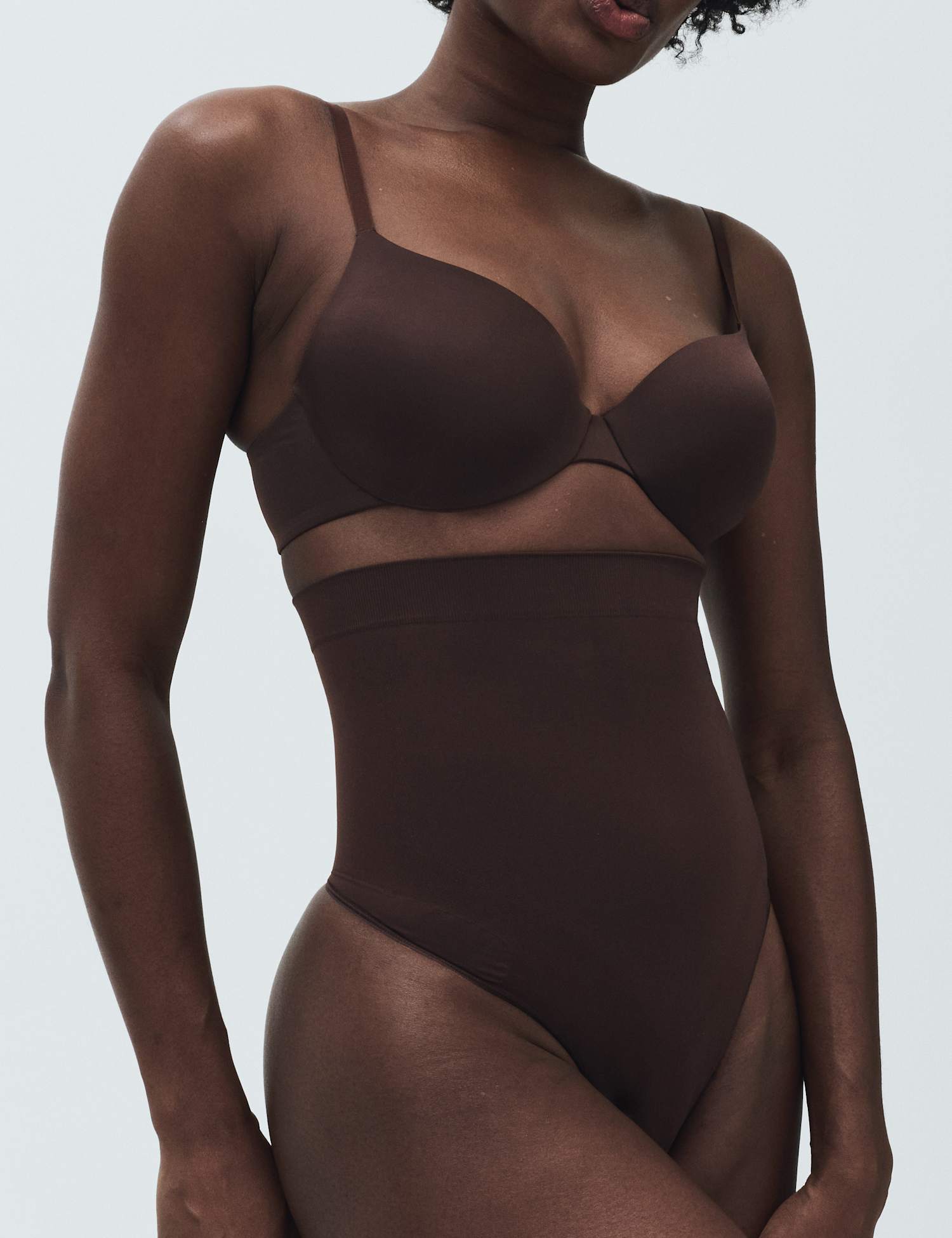 Body by M&S Body Sculpt Seamless High Waist Thong Zircon