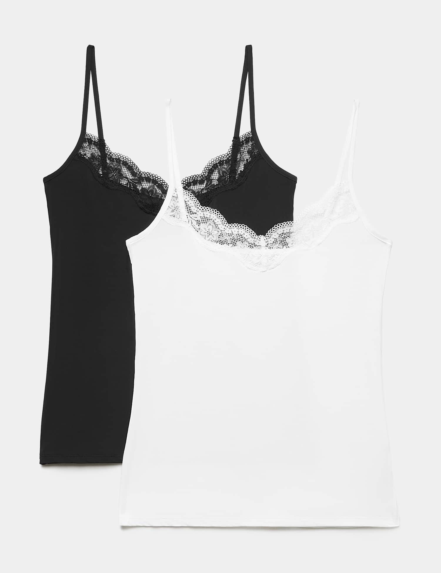 Body by M&S 2 Pack Body Invisibles� Cool Comfort� Camis Black Mix