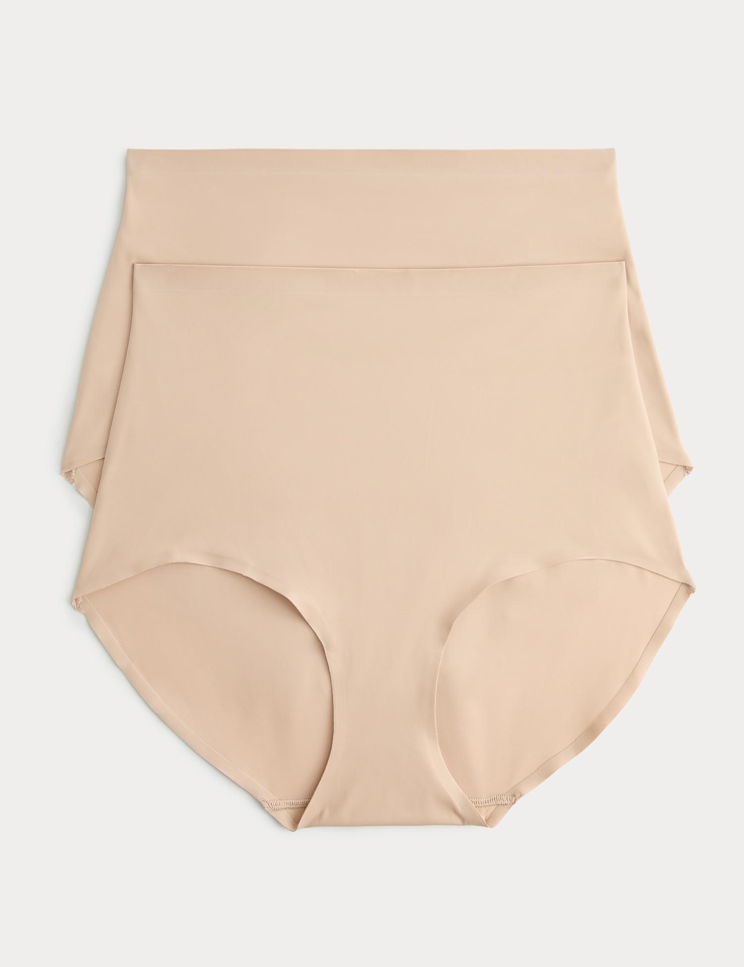 Body by M&S 2 Pack Body Invisibles� No VPL Shaping Briefs Opal