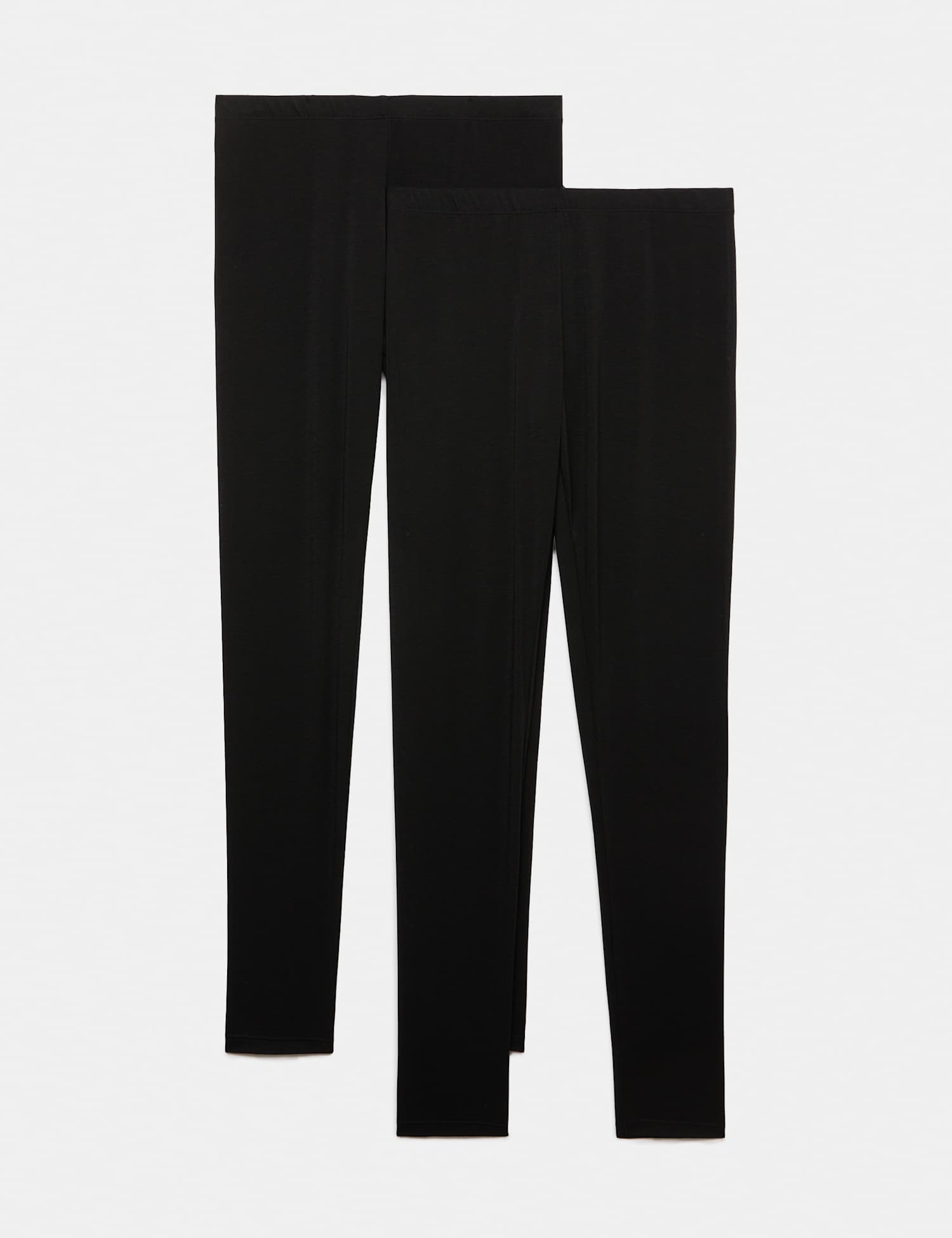 M&S 2 Pack Heatgen� Thermal Leggings Black